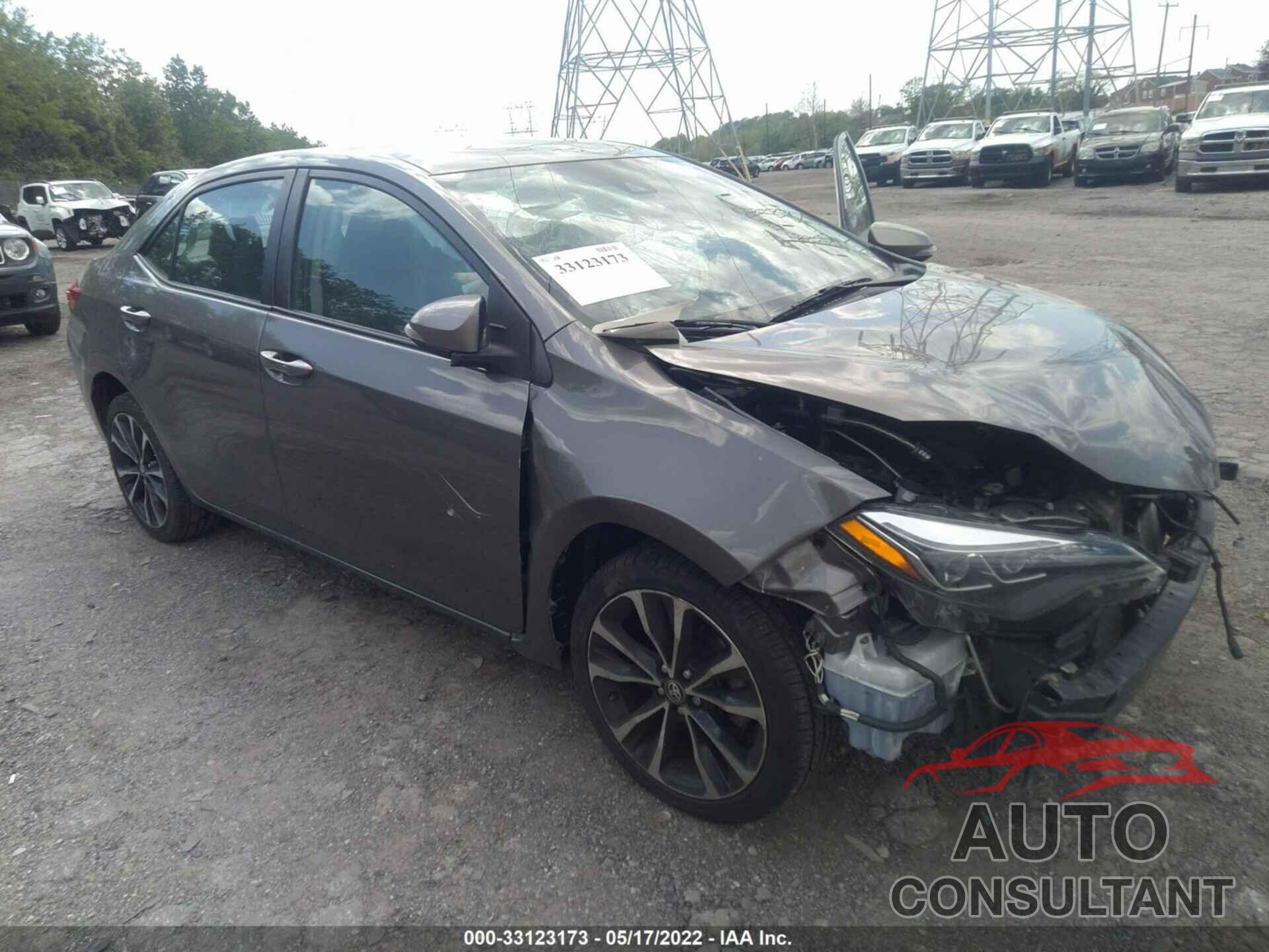 TOYOTA COROLLA 2017 - 2T1BURHE6HC814897