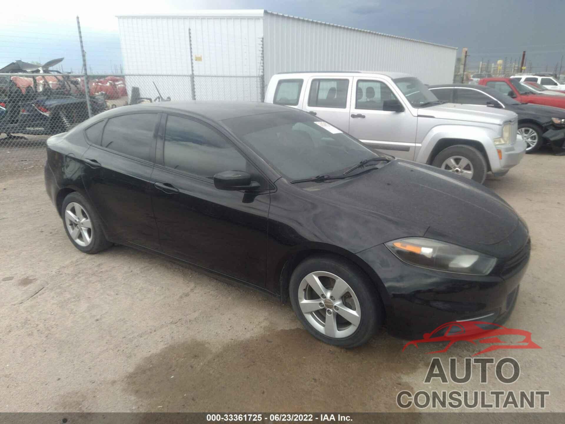 DODGE DART 2016 - 1C3CDFBA1GD613360