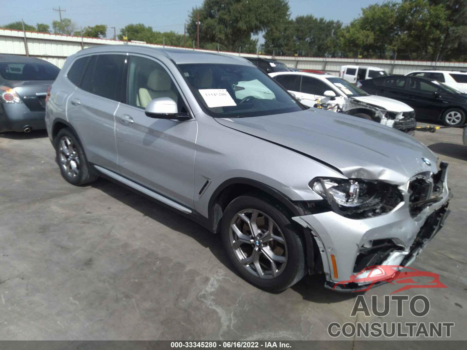 BMW X3 2020 - 5UXTS1C00L9D06268