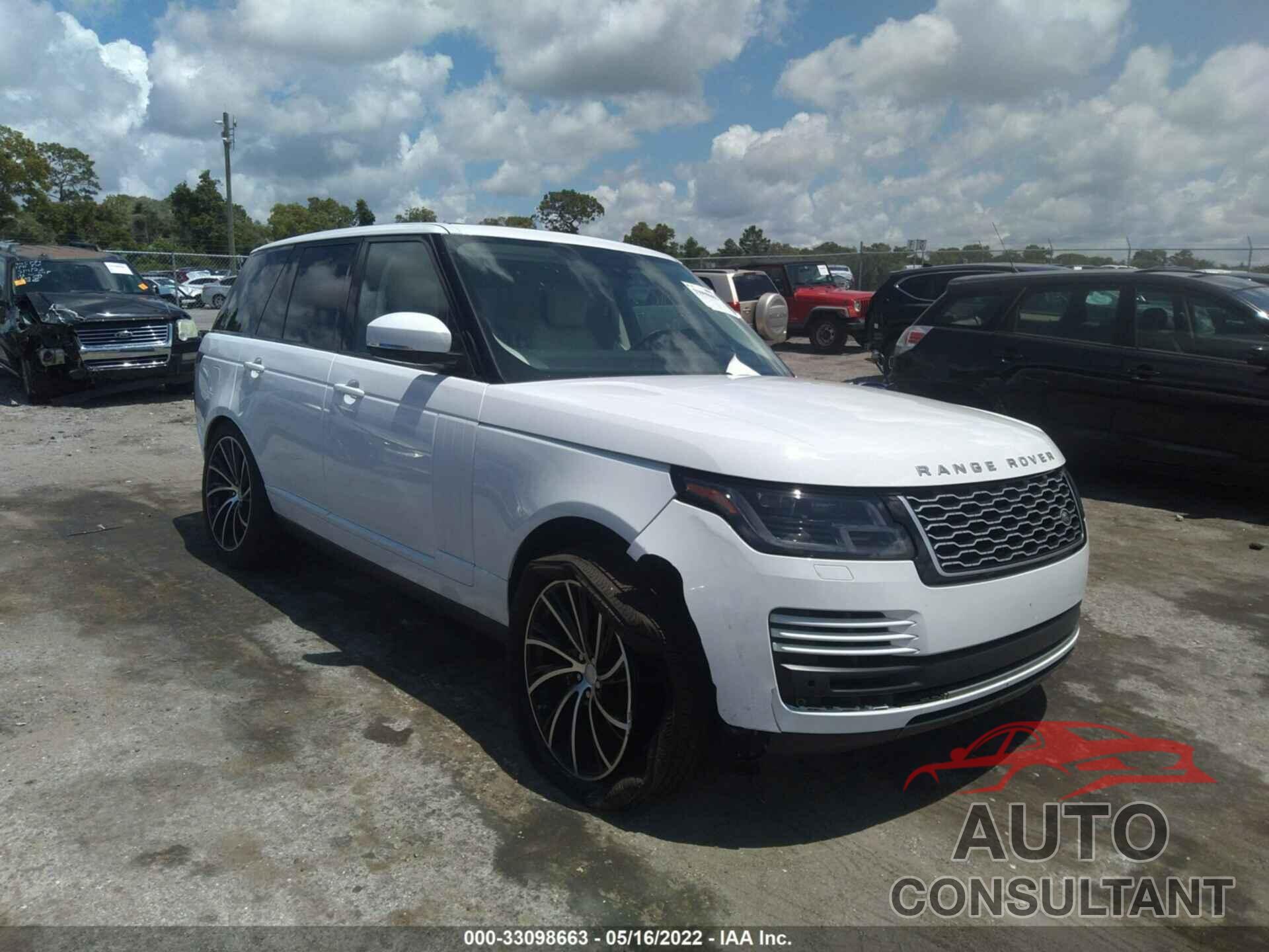 LAND ROVER RANGE ROVER 2019 - SALGS2SV7KA527293