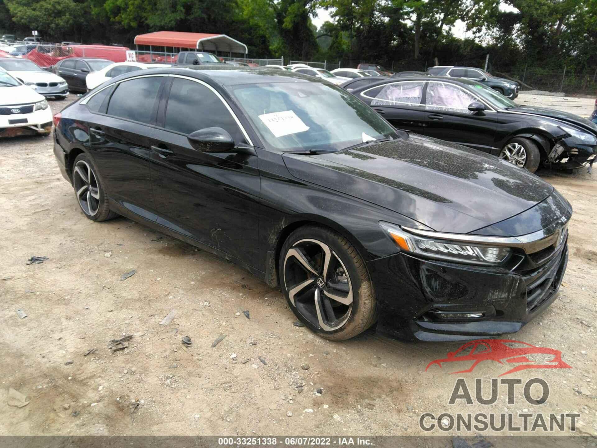 HONDA ACCORD SEDAN 2019 - 1HGCV1F31KA101763