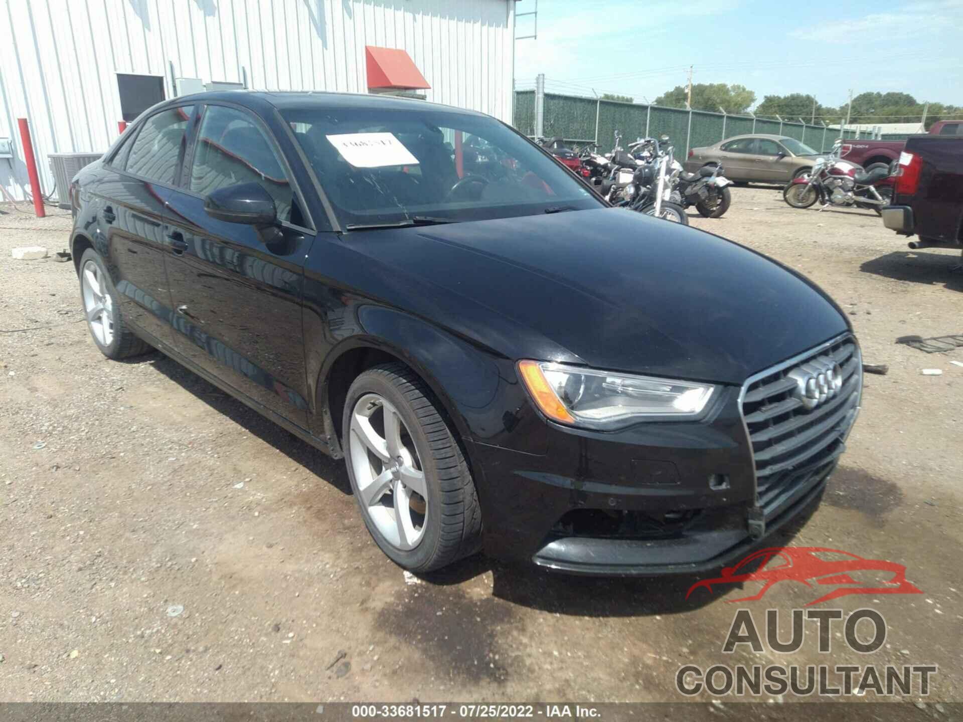 AUDI A3 2016 - WAUA7HFF0G1097762