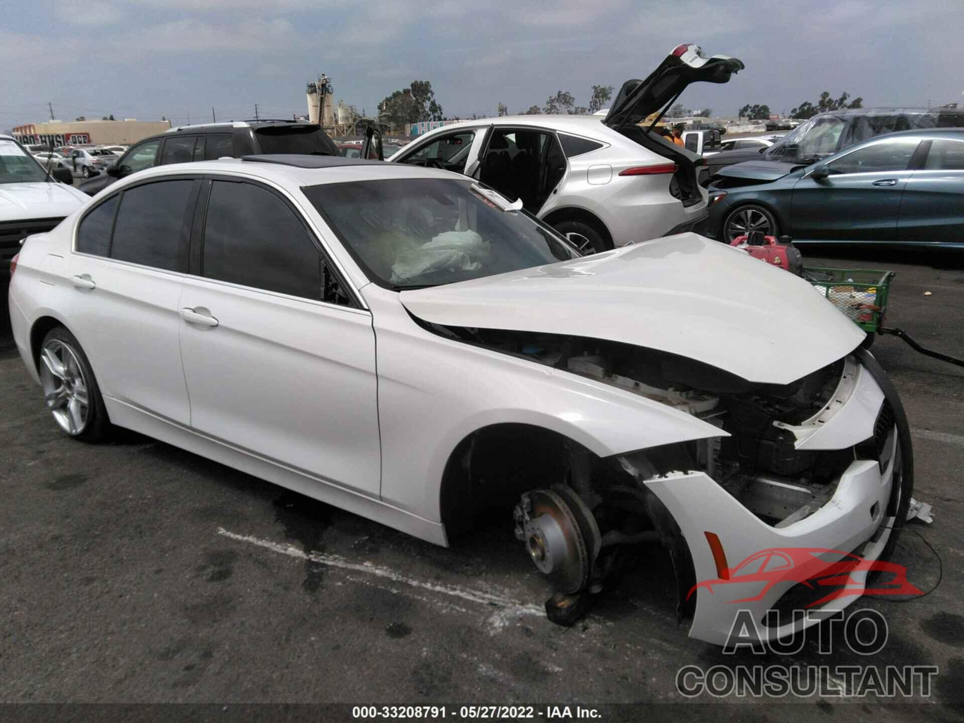 BMW 3 SERIES 2017 - WBA8B9G32HNU57051