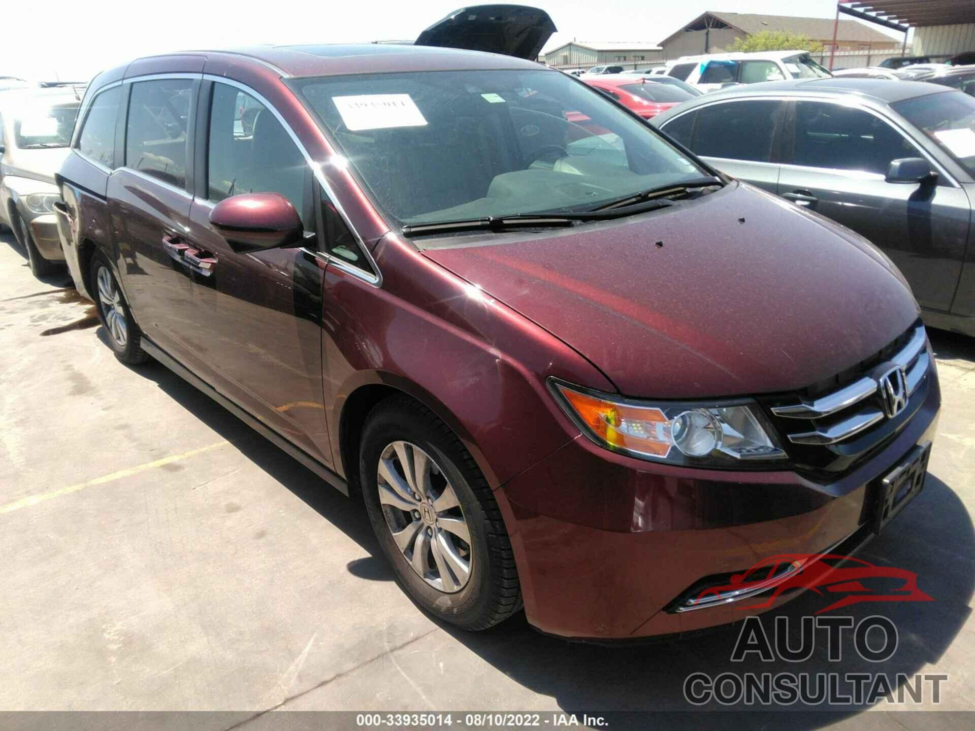 HONDA ODYSSEY 2016 - 5FNRL5H68GB103375