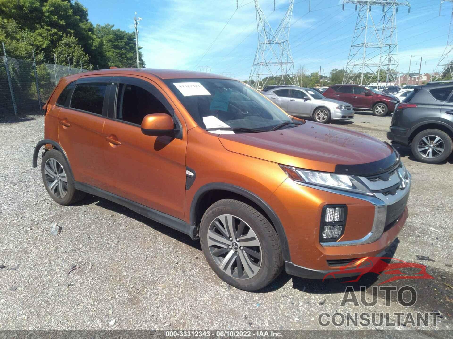 MITSUBISHI OUTLANDER SPORT 2021 - JA4ARUAU2MU030290