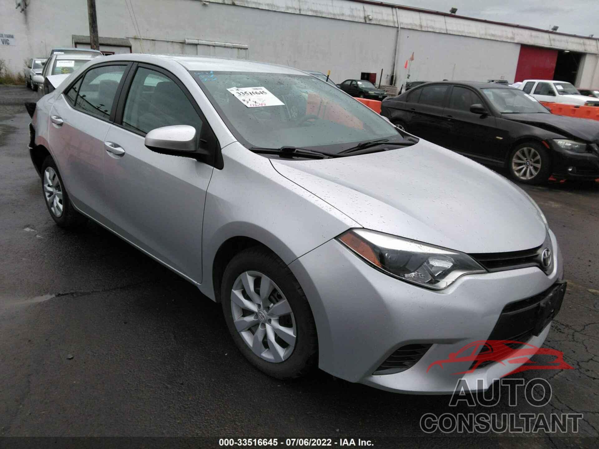 TOYOTA COROLLA 2016 - 5YFBURHE5GP461664