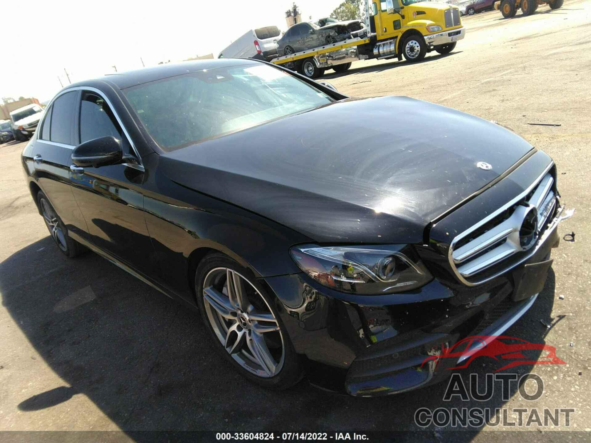 MERCEDES-BENZ E-CLASS 2019 - WDDZF4JB7KA589046