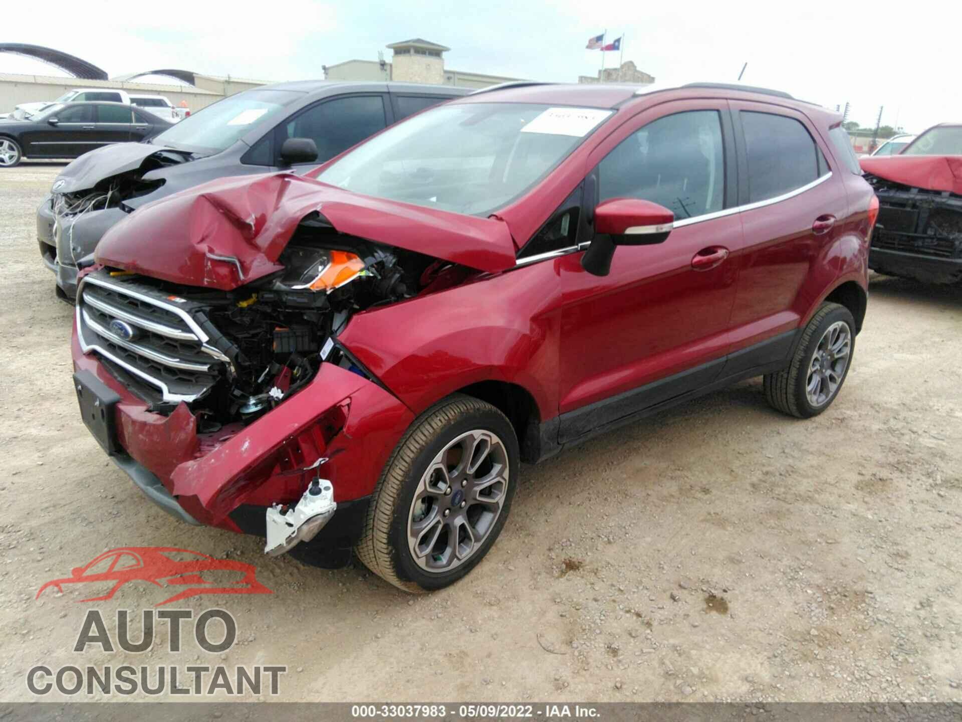 FORD ECOSPORT 2021 - MAJ6S3KL3MC450796