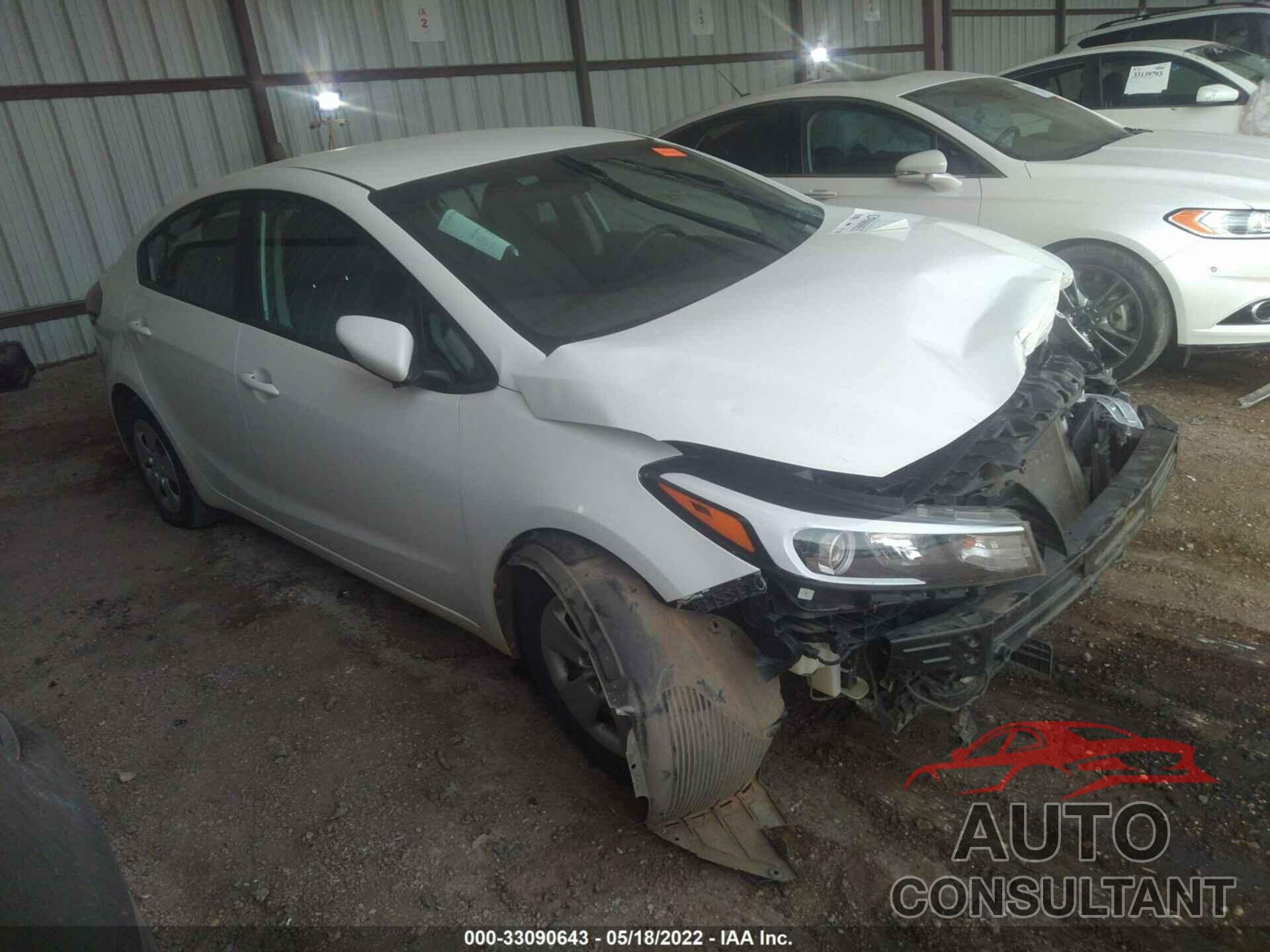 KIA FORTE 2017 - 3KPFK4A72HE016534