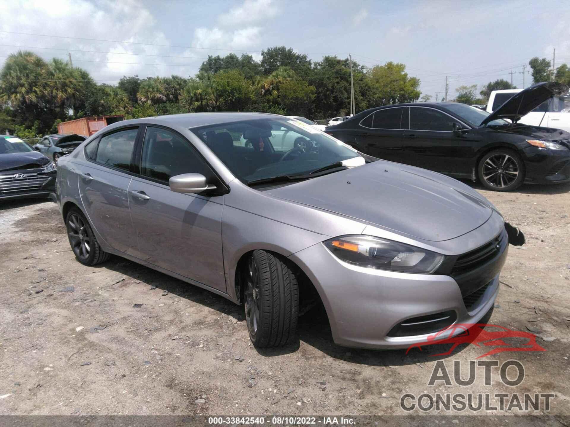 DODGE DART 2016 - 1C3CDFAA6GD508119