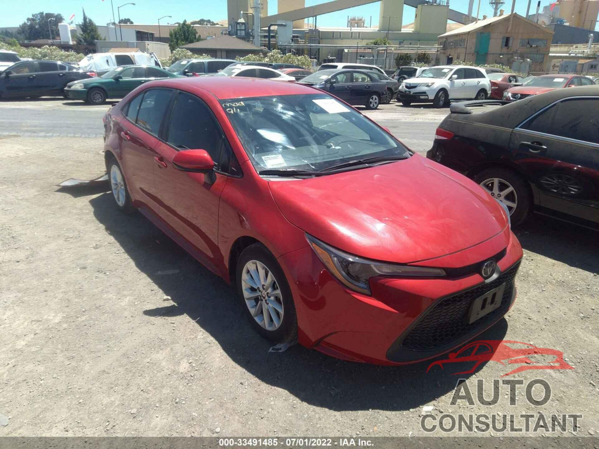 TOYOTA COROLLA 2021 - 5YFVPMAE1MP161309