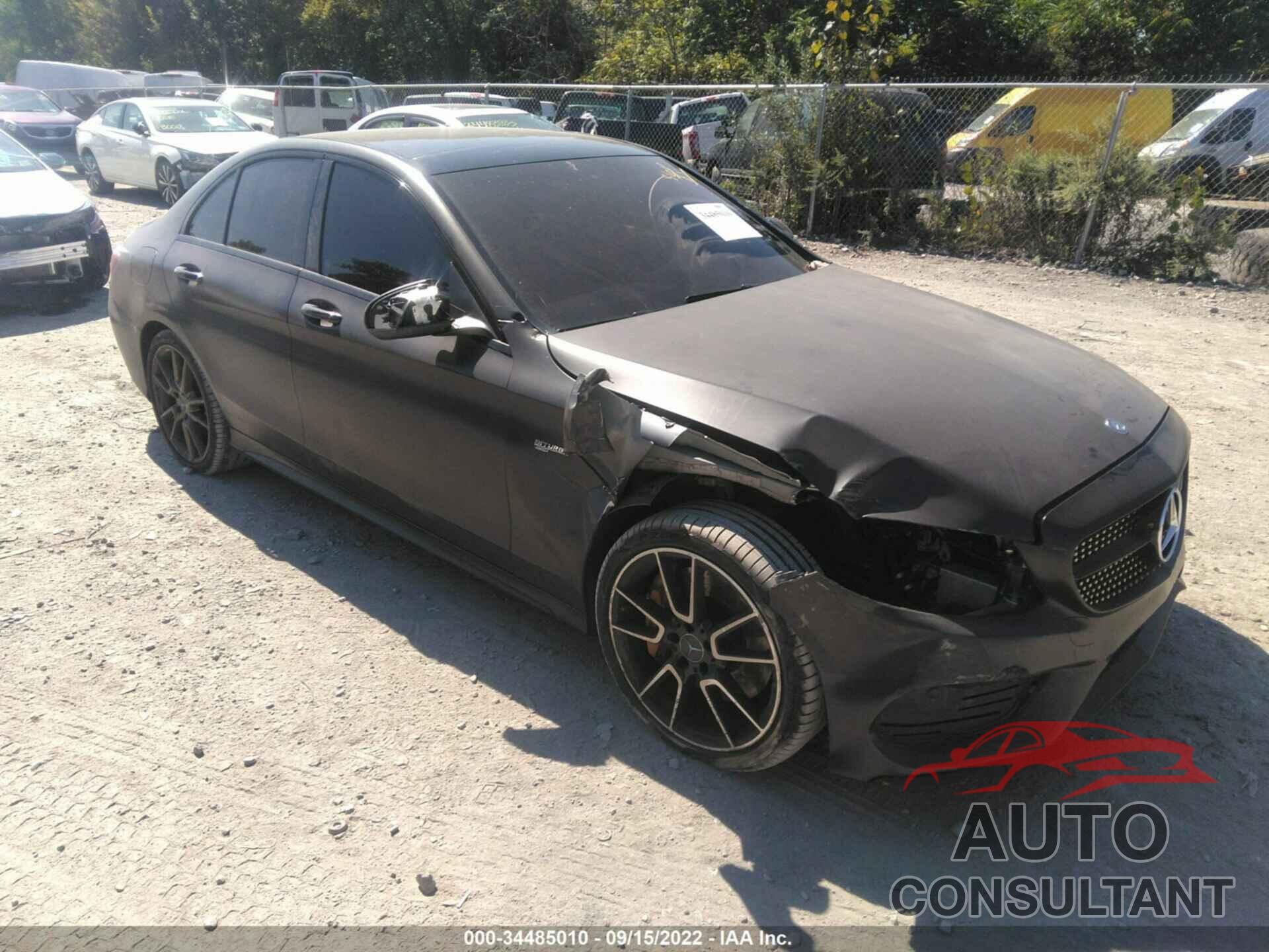 MERCEDES-BENZ C-CLASS 2017 - 55SWF6EB9HU215927
