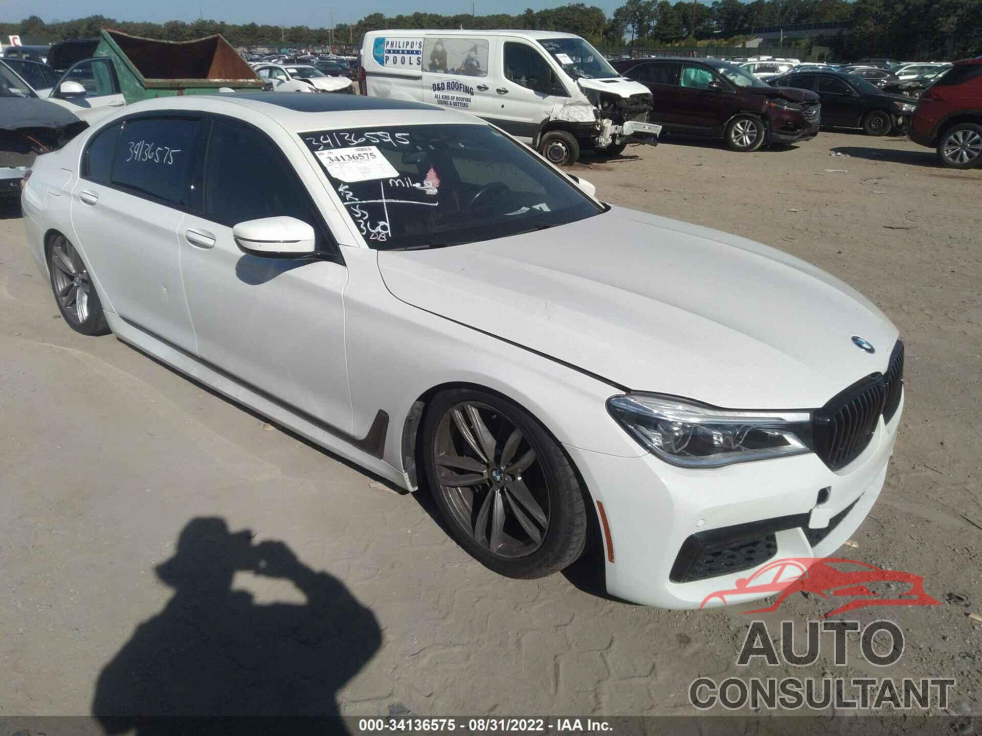 BMW 7 SERIES 2019 - WBA7F2C50KB239293