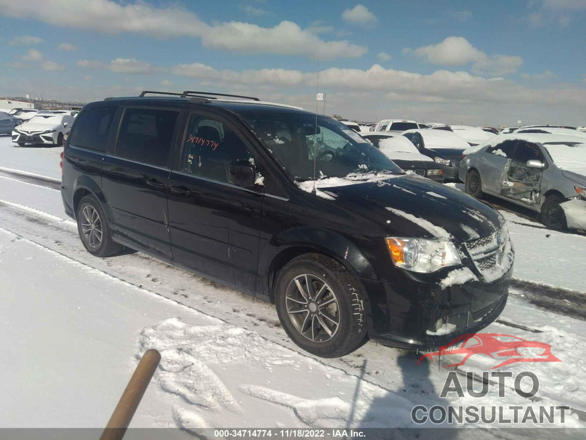 DODGE GRAND CARAVAN 2017 - 2C4RDGCGXHR800142