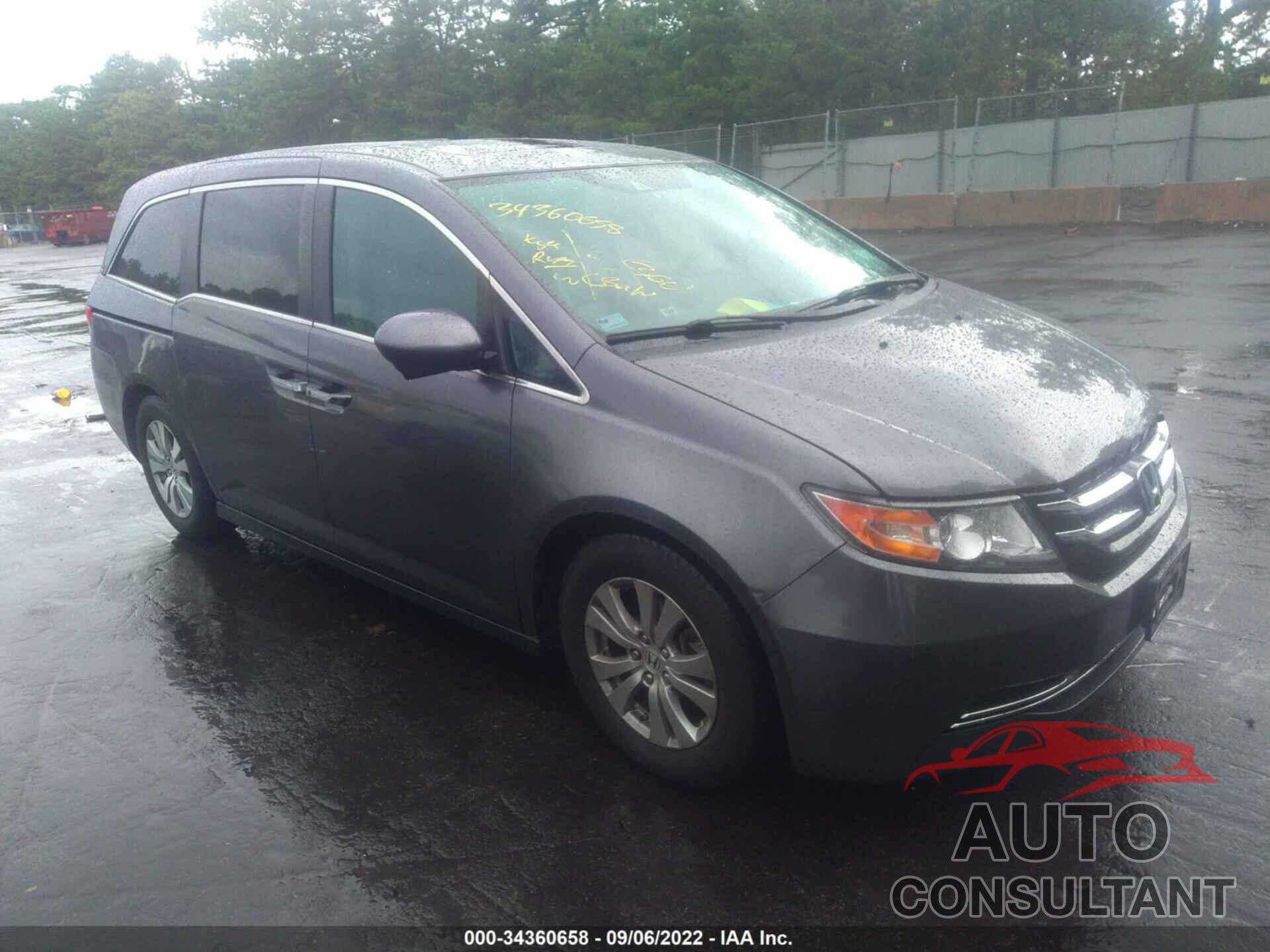 HONDA ODYSSEY 2016 - 5FNRL5H61GB129686