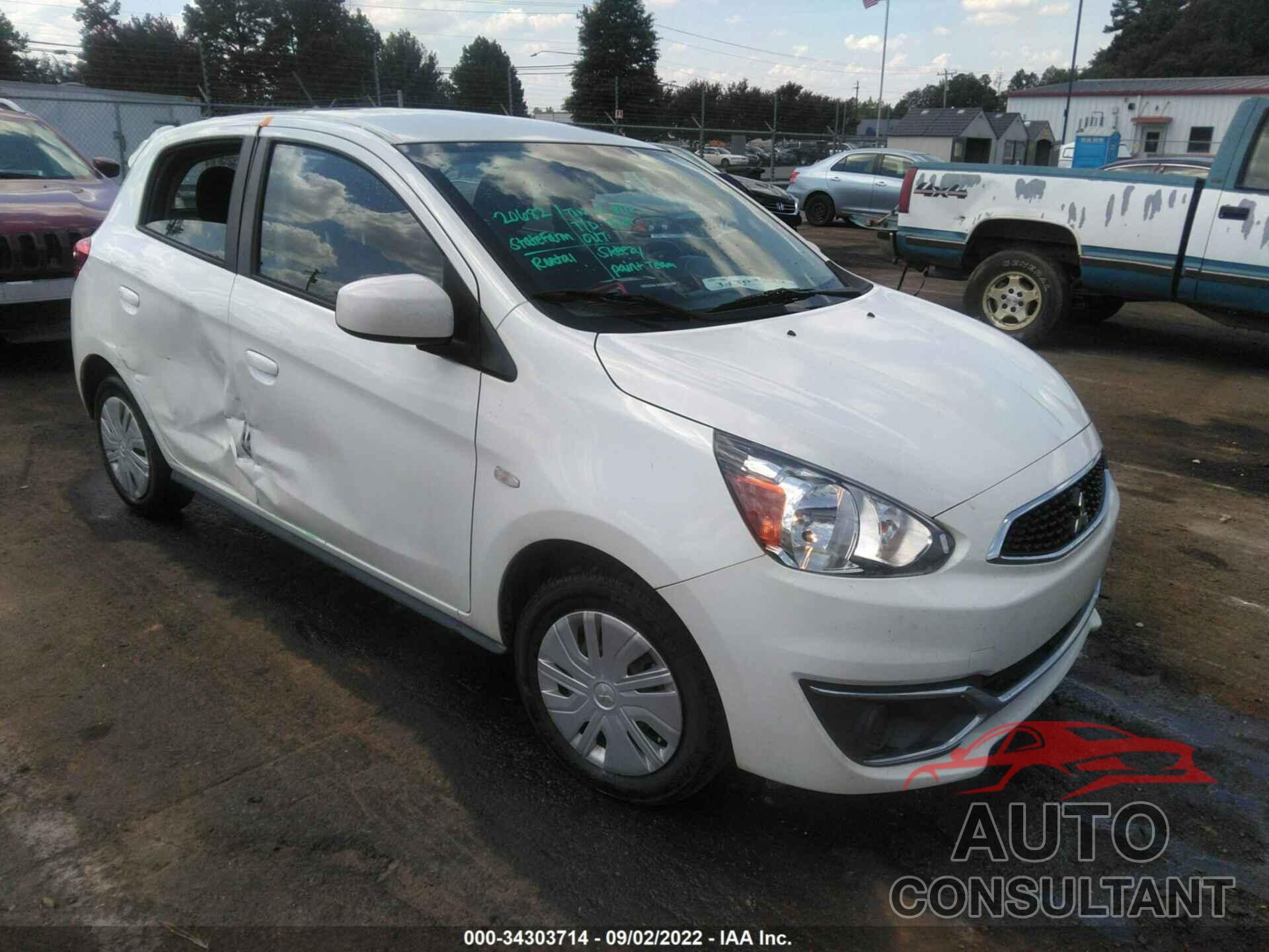 MITSUBISHI MIRAGE 2019 - ML32A3HJ0KH014749