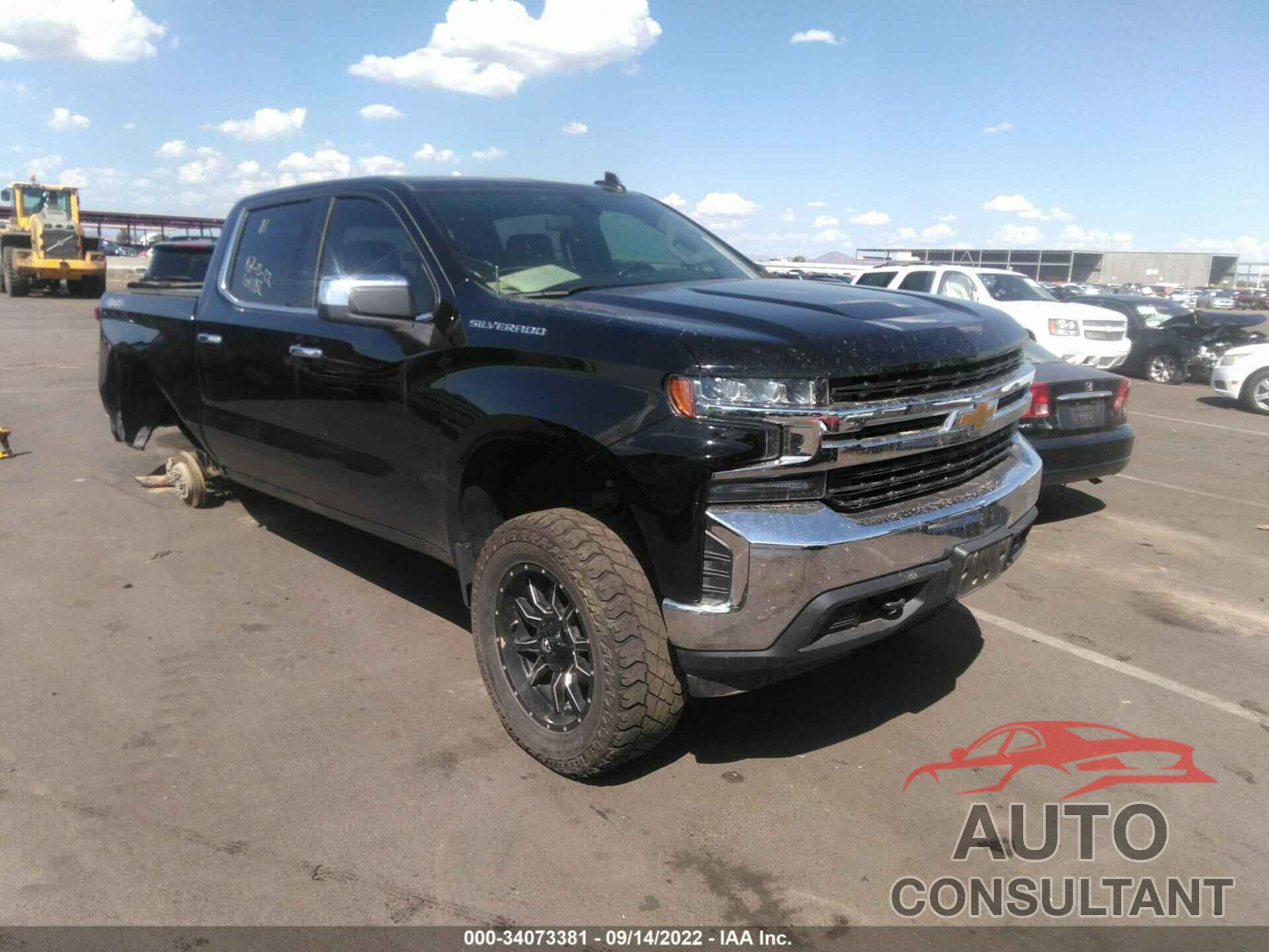 CHEVROLET SILVERADO 1500 2019 - 1GCUYDED4KZ101182