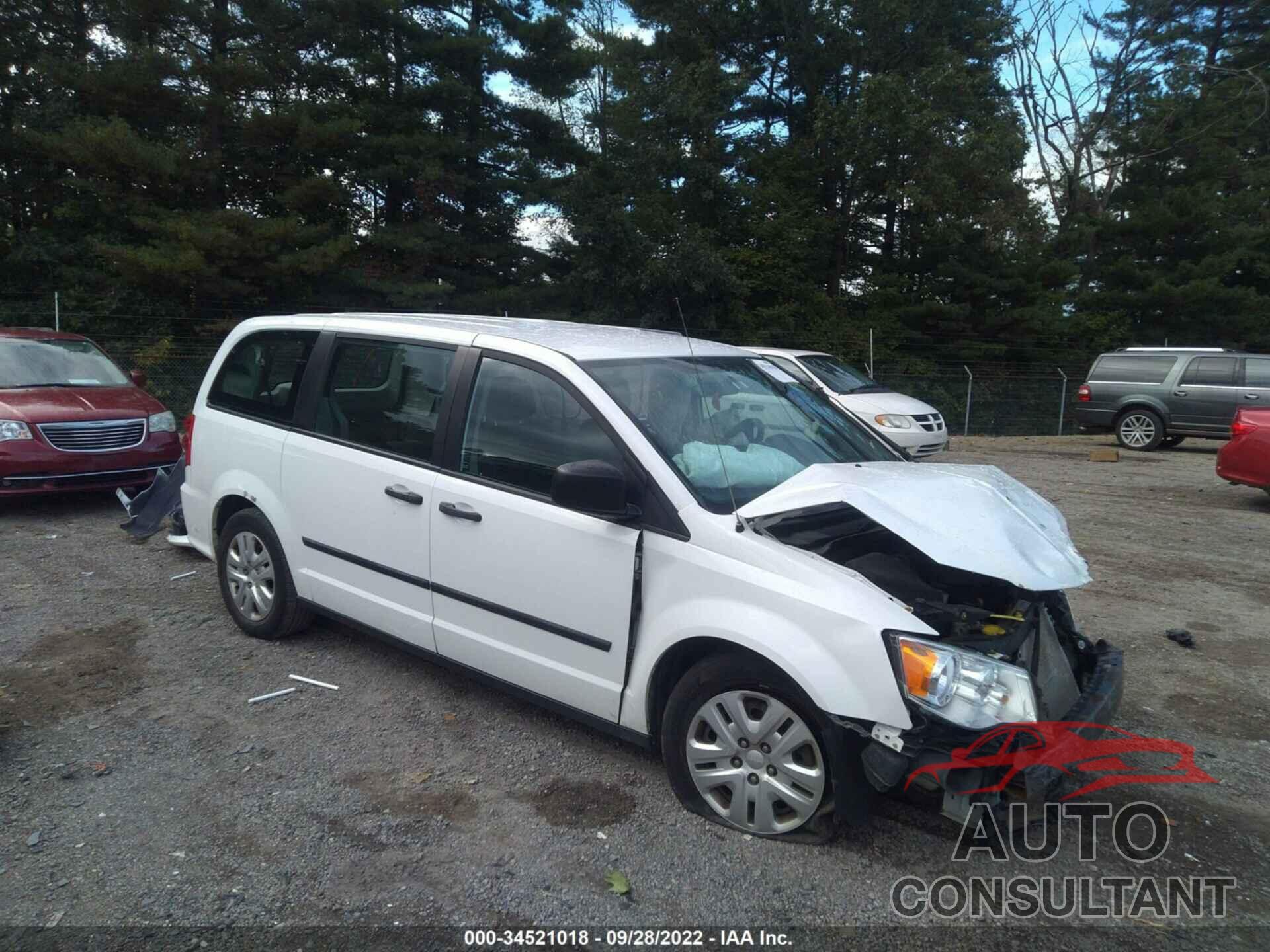 DODGE GRAND CARAVAN 2016 - 2C4RDGBG1GR219600