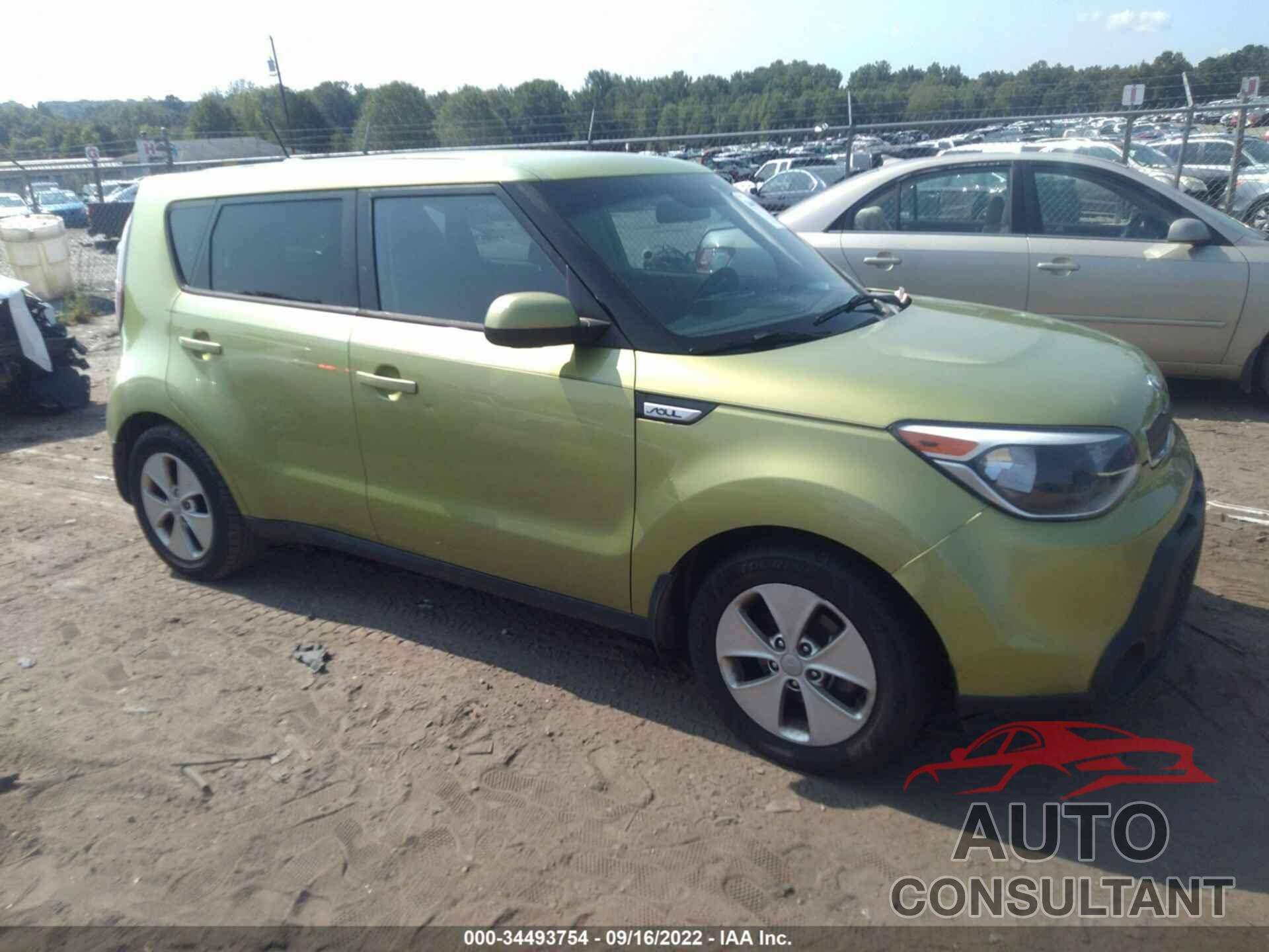 KIA SOUL 2016 - KNDJN2A21G7822776