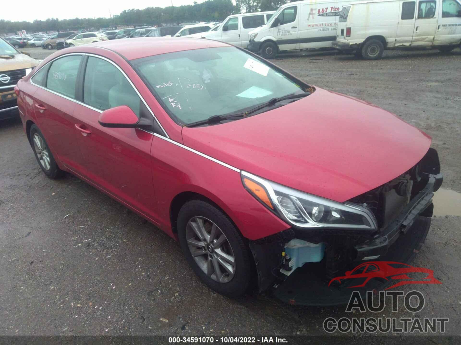 HYUNDAI SONATA 2017 - 5NPE24AF3HH556716