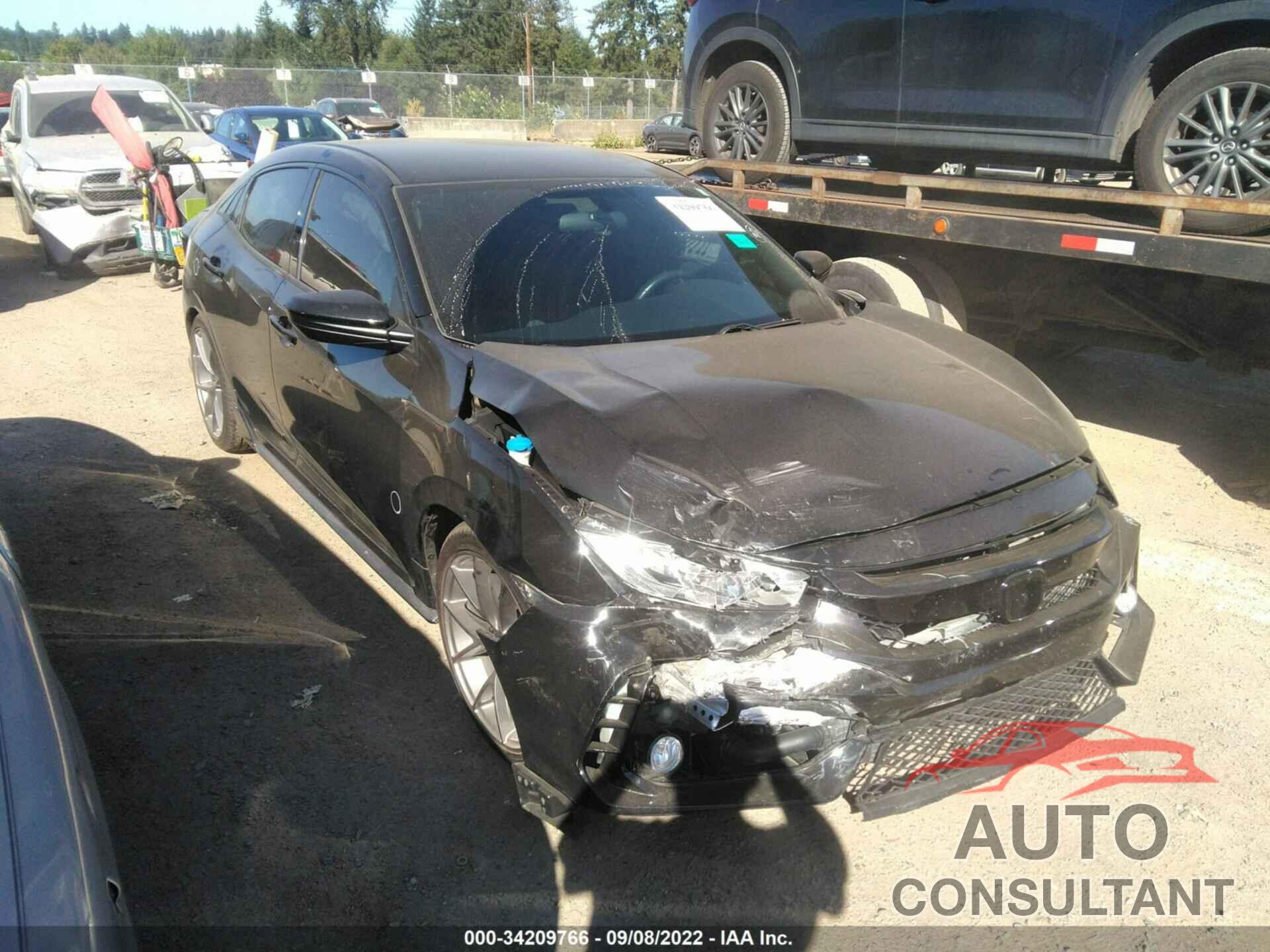 HONDA CIVIC HATCHBACK 2018 - SHHFK7H43JU425363