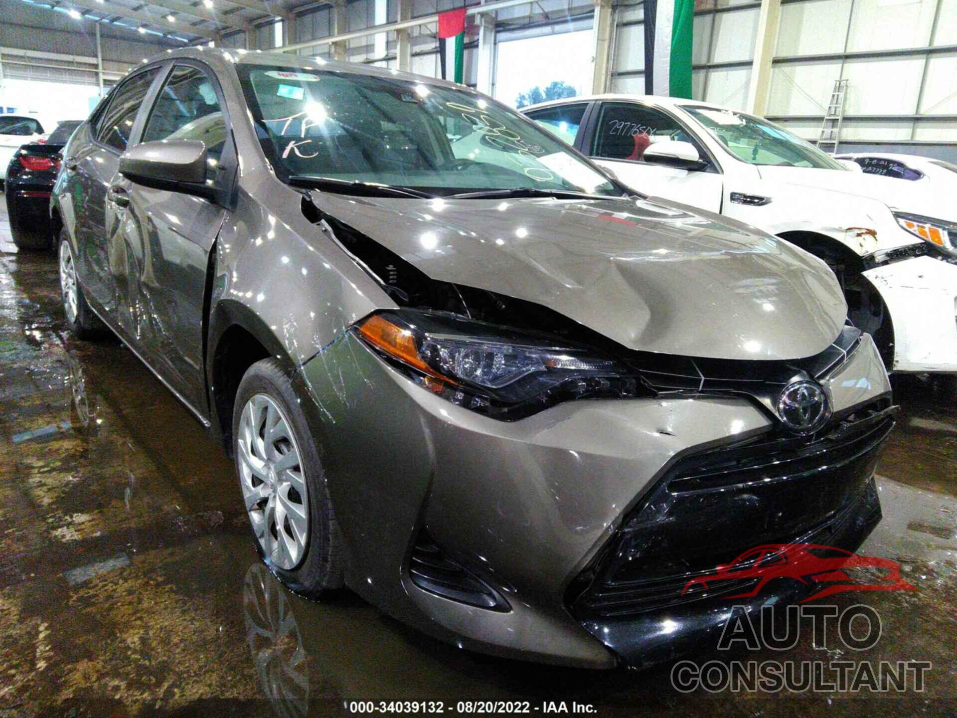 TOYOTA COROLLA 2019 - 00FBURHE2KP932839