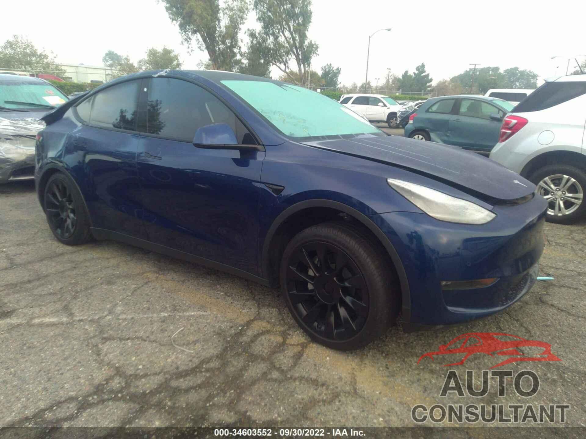 TESLA MODEL Y 2020 - 5YJYGDEEXLF029537
