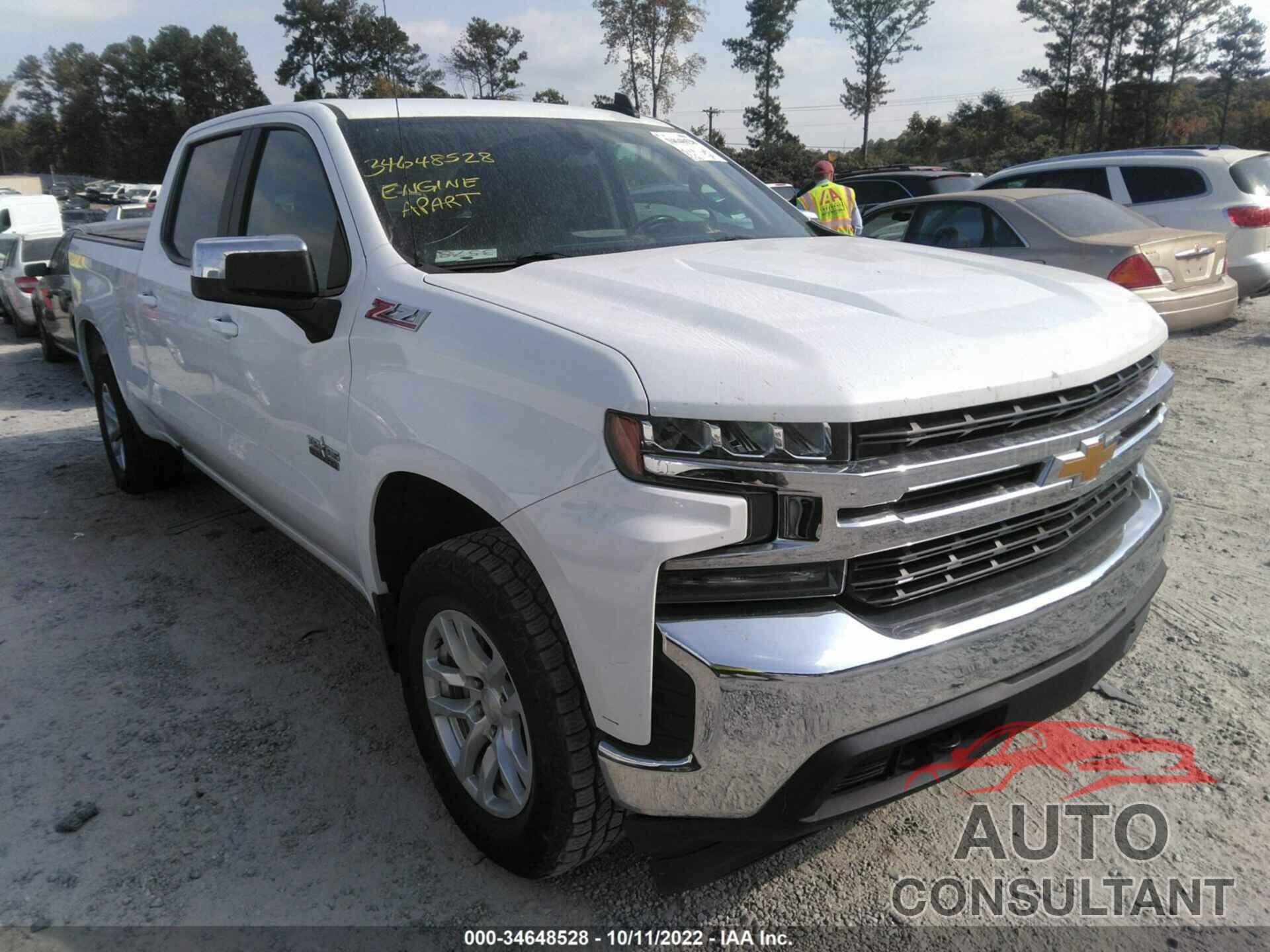 CHEVROLET SILVERADO 1500 2019 - 1GCUYDED4KZ204506