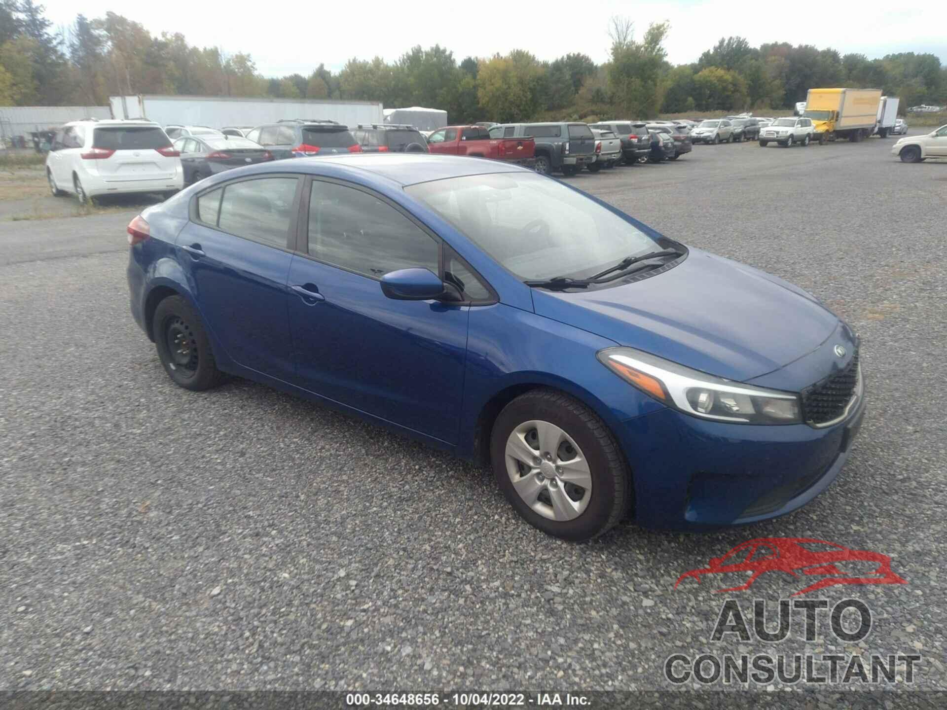 KIA FORTE 2017 - 3KPFK4A75HE064058