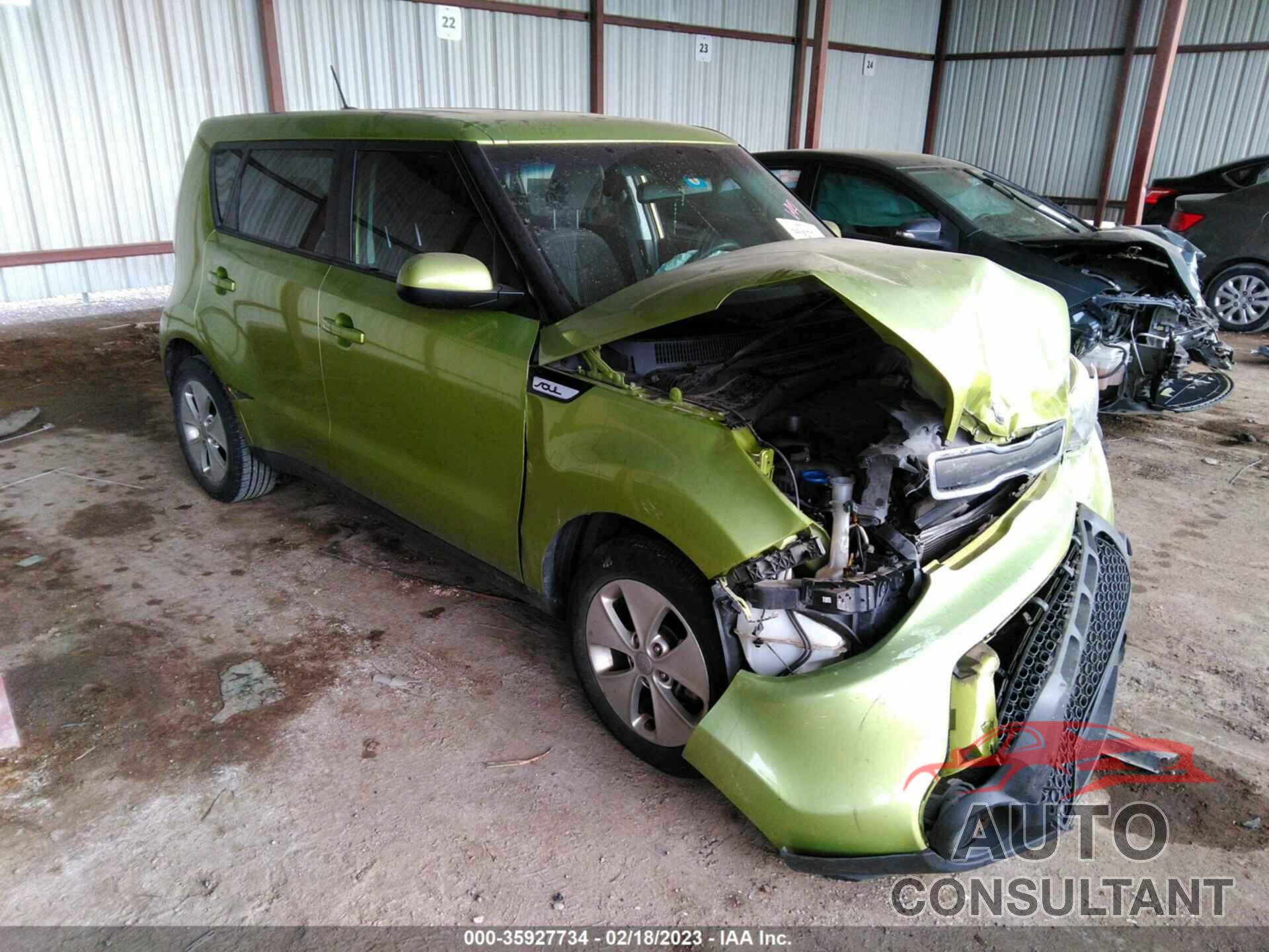 KIA SOUL 2015 - KNDJN2A20F7755439