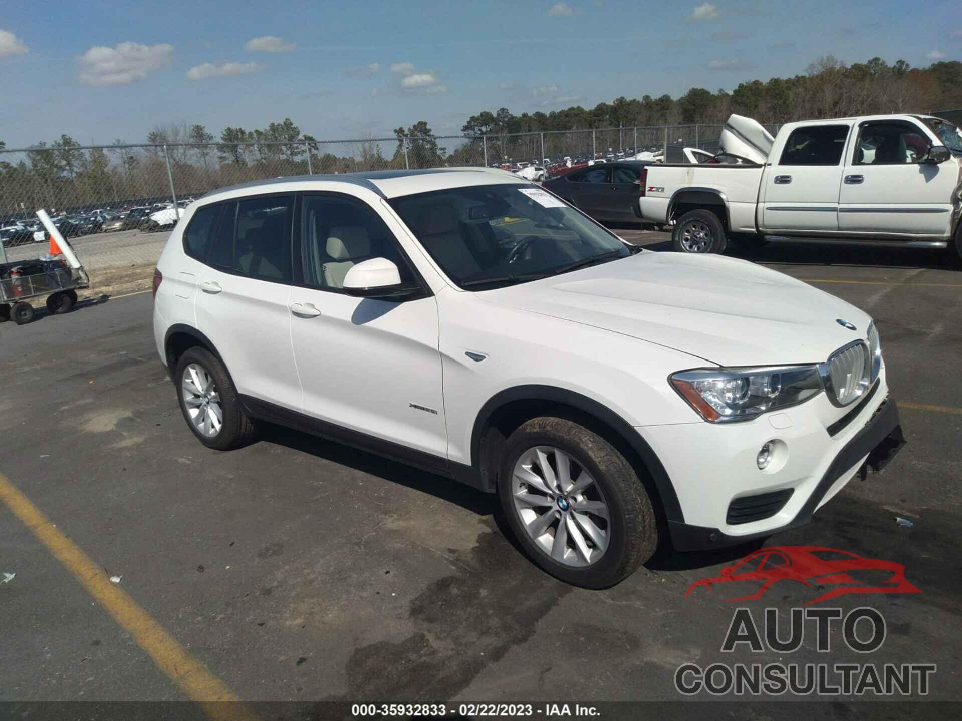 BMW X3 2017 - 5UXWX9C37H0T22385