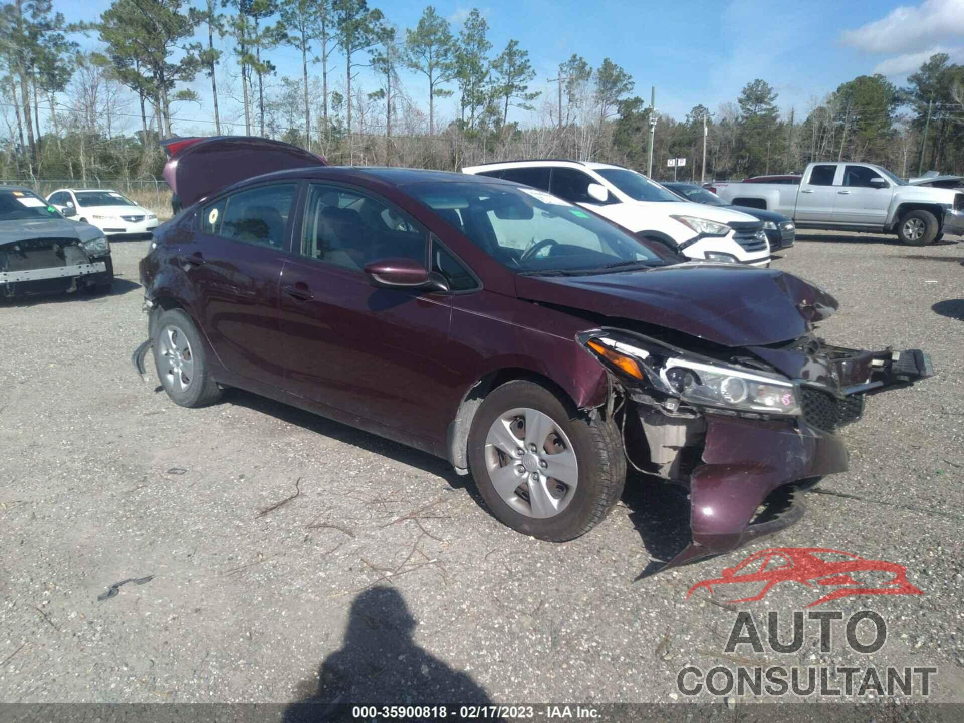 KIA FORTE 2017 - 3KPFK4A78HE028347