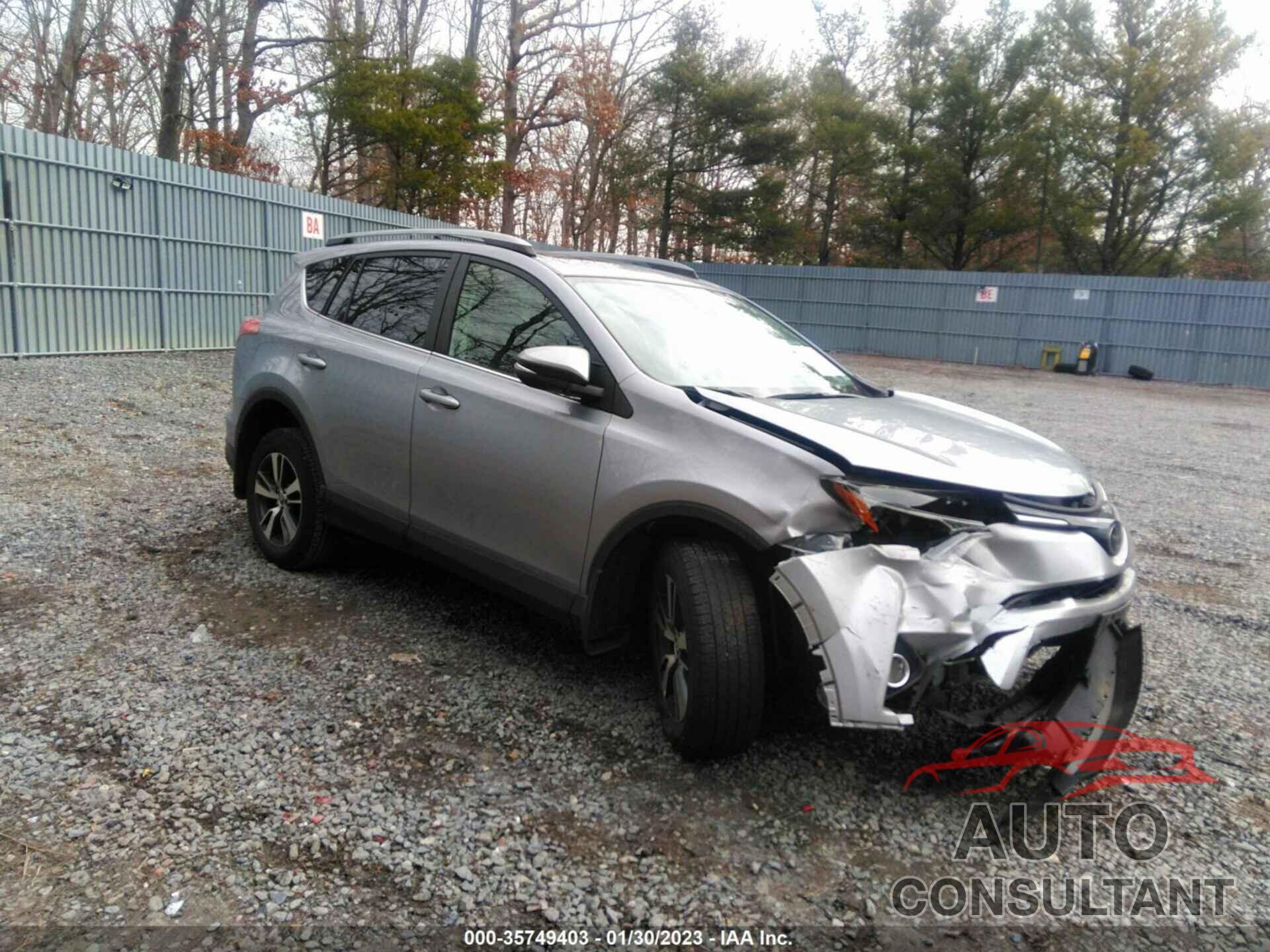 TOYOTA RAV4 2018 - JTMRFREV1JD236181