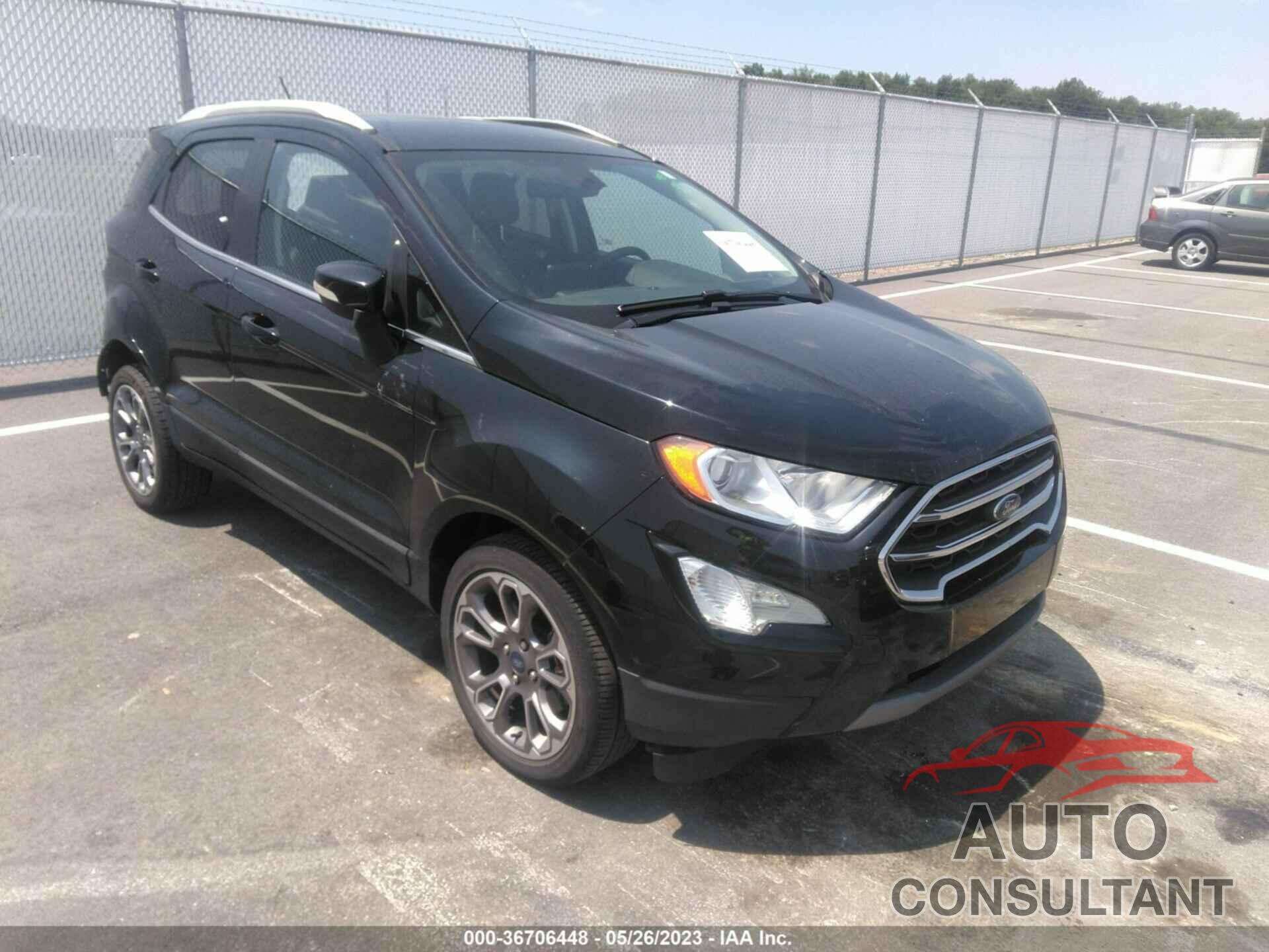 FORD ECOSPORT 2019 - MAJ3S2KE4KC260470