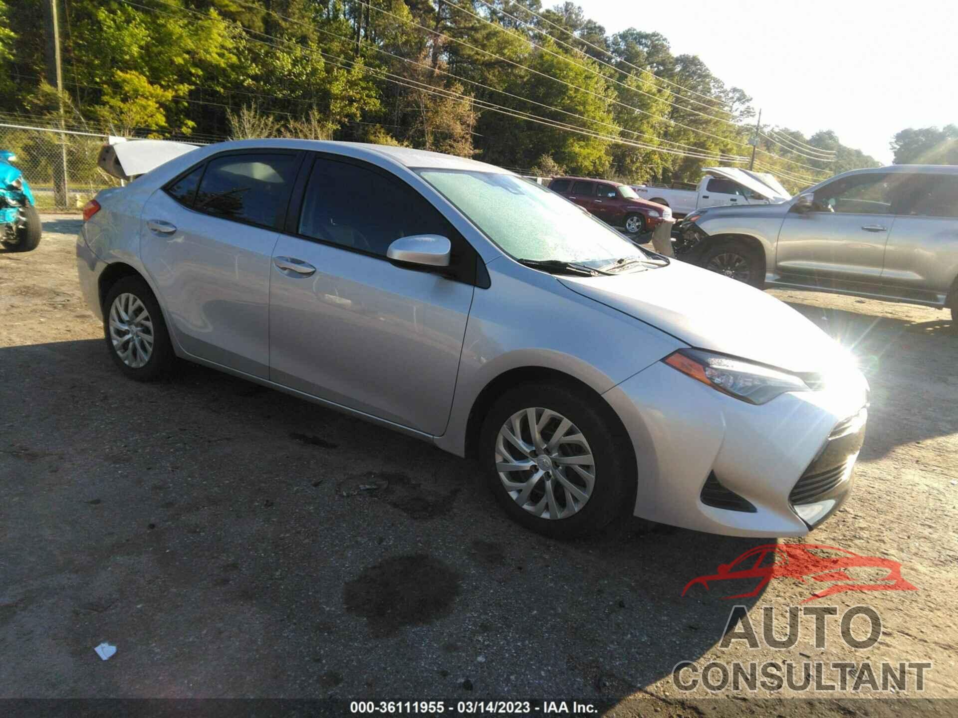 TOYOTA COROLLA 2017 - 2T1BURHE2HC853597
