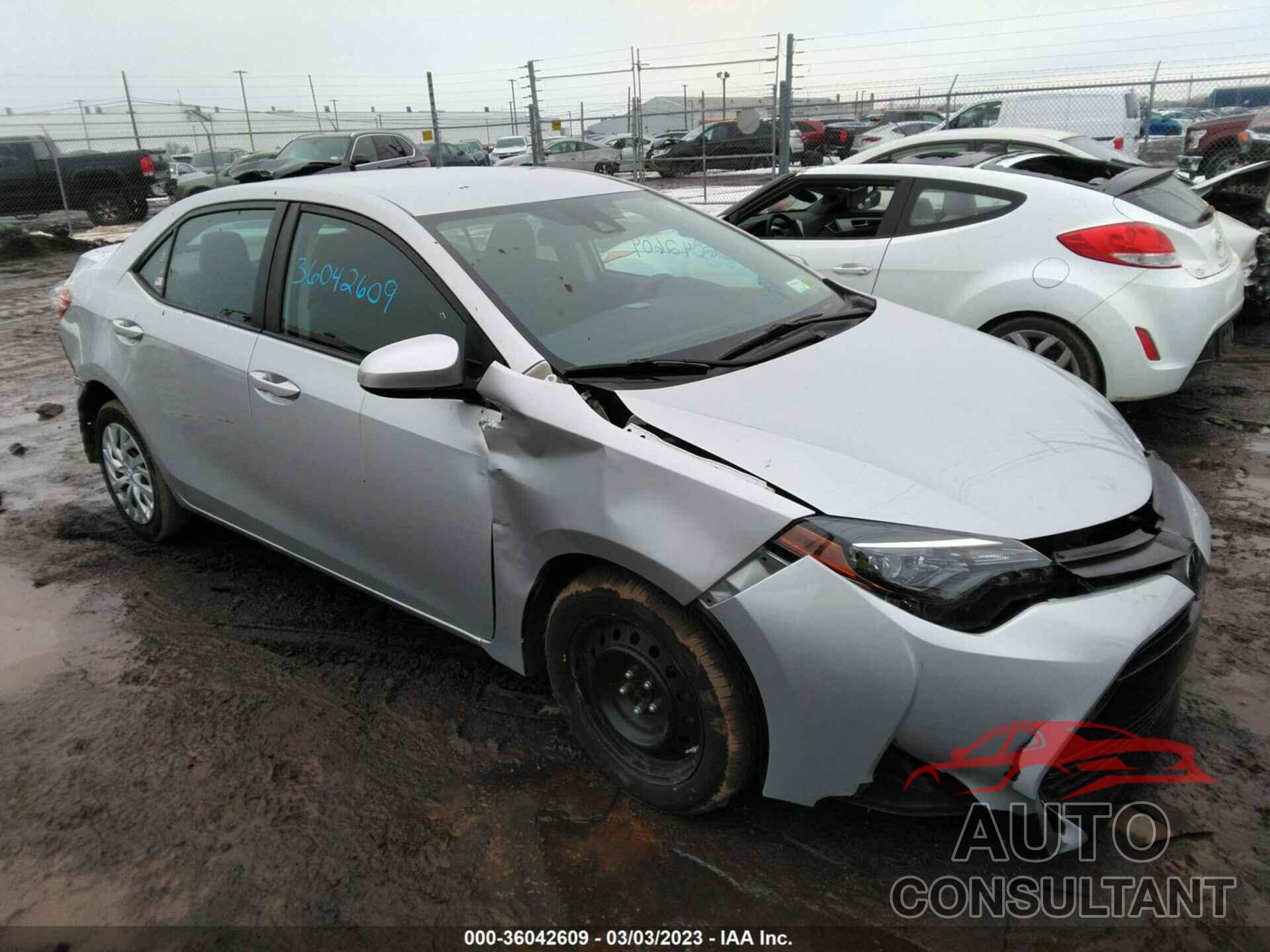TOYOTA COROLLA 2019 - 5YFBURHE7KP870211