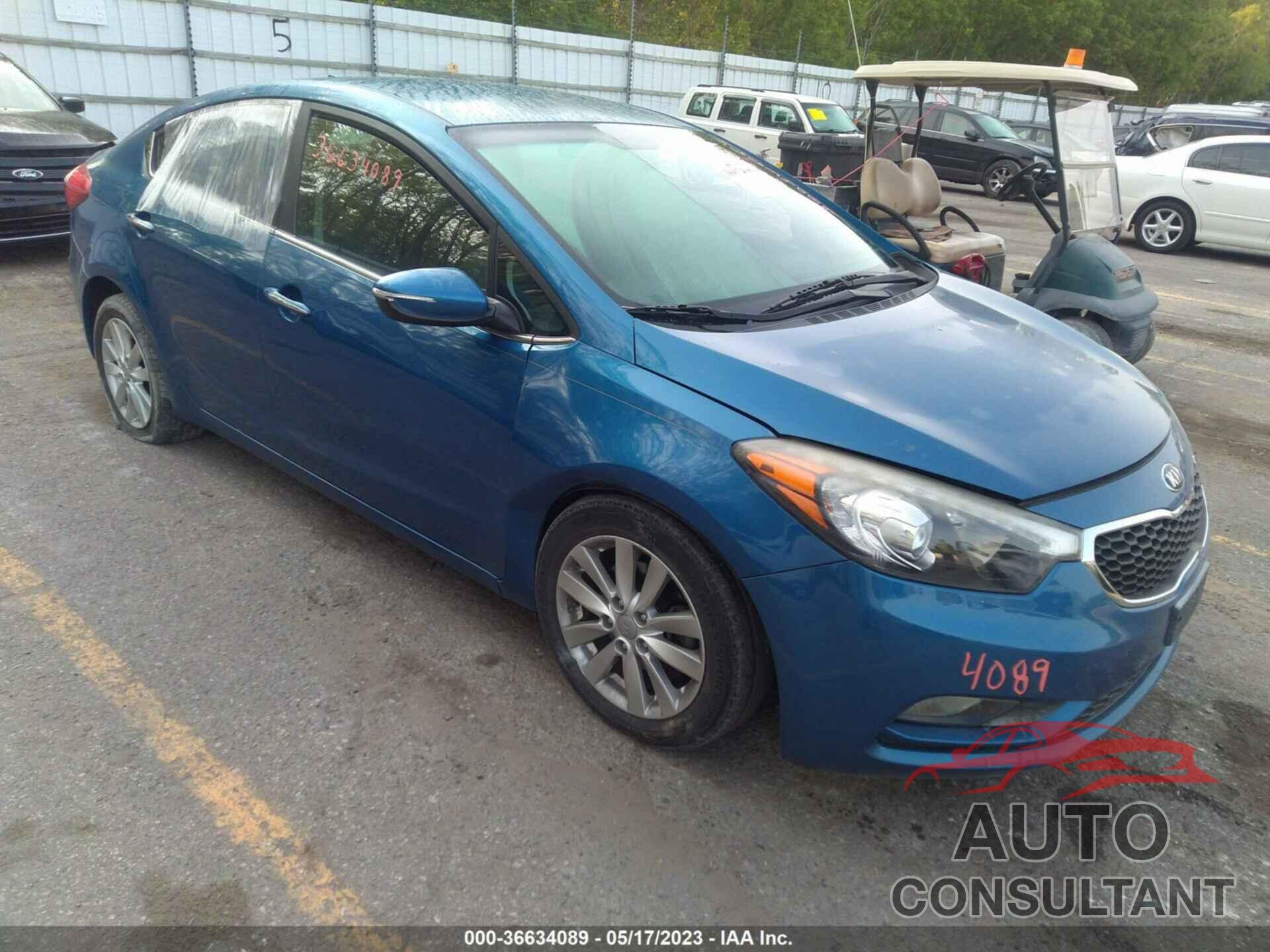 KIA FORTE 2015 - KNAFX4A87F5274838