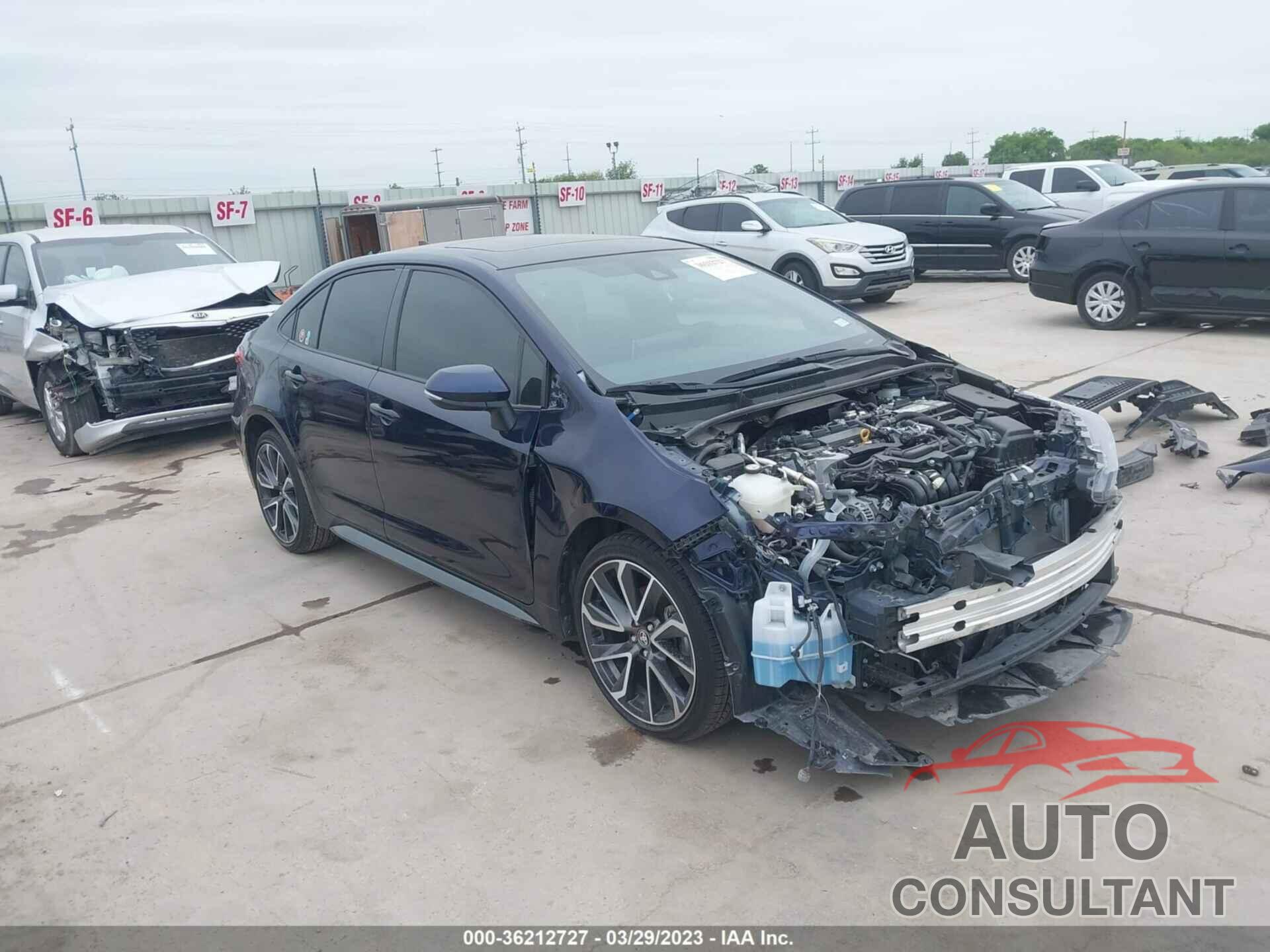 TOYOTA COROLLA 2020 - JTDT4RCEXLJ044387
