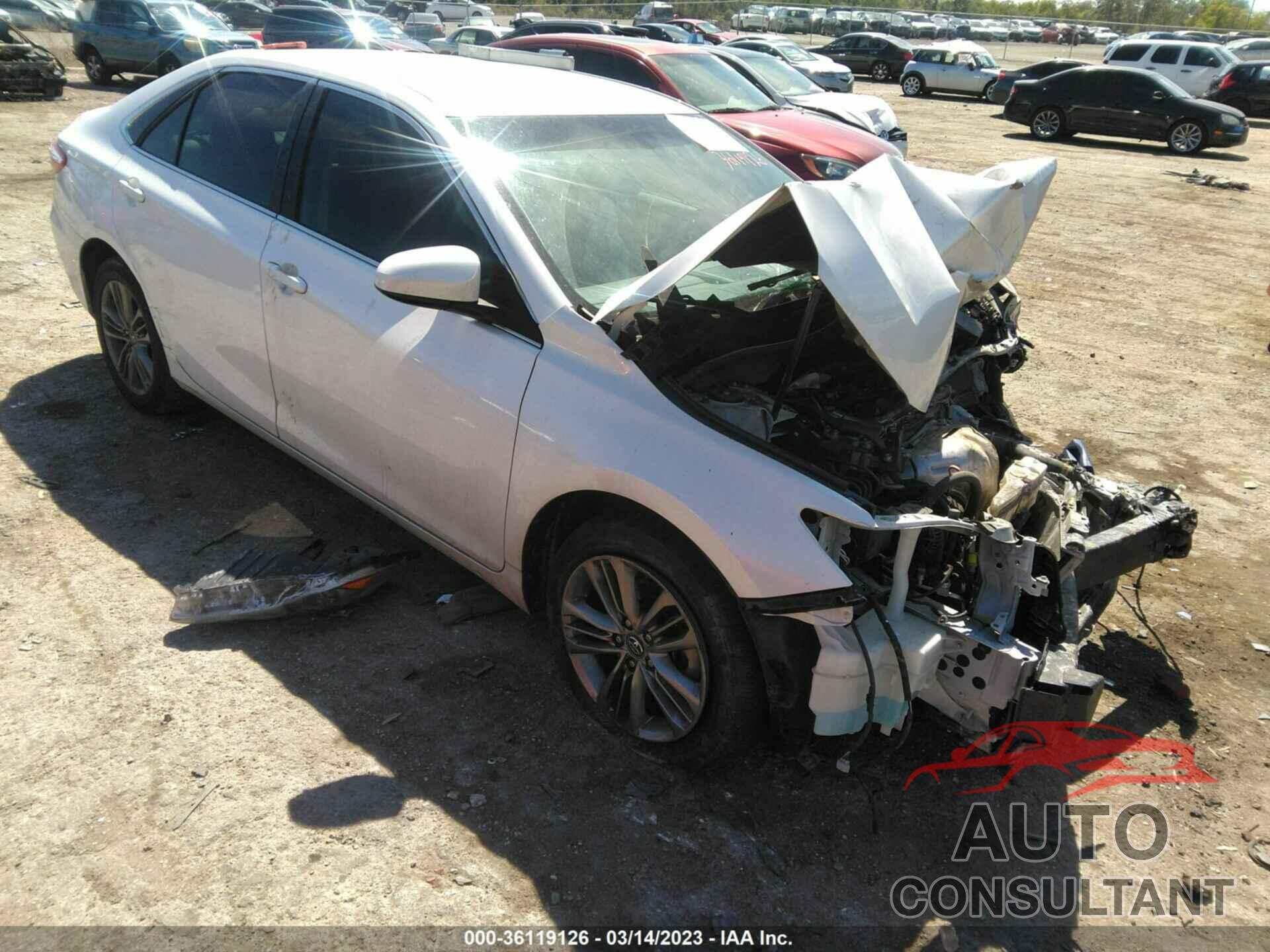 TOYOTA CAMRY 2017 - 4T1BF1FK8HU321743