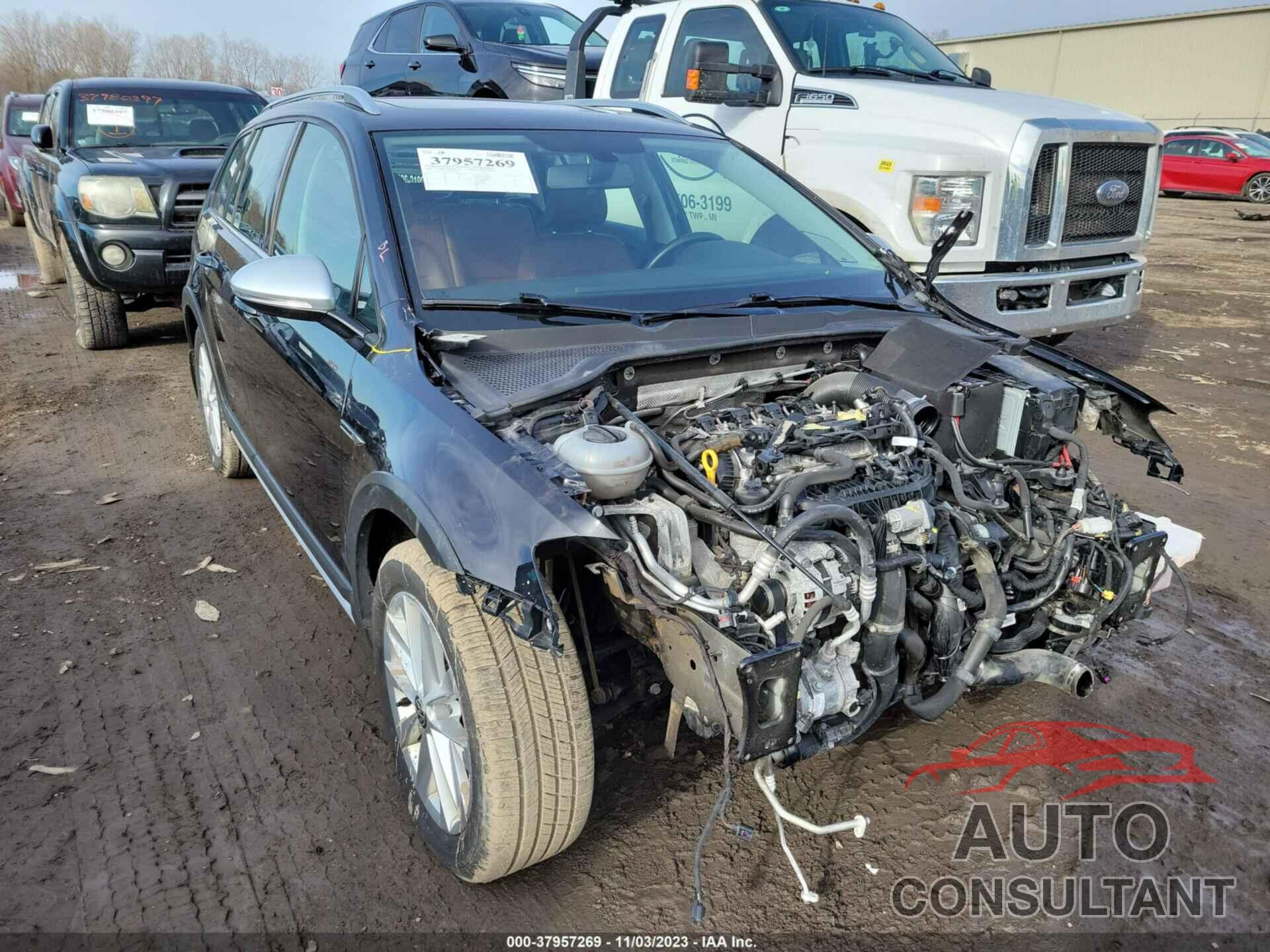 VOLKSWAGEN GOLF ALLTRACK 2017 - 3VWH17AU1HM540845