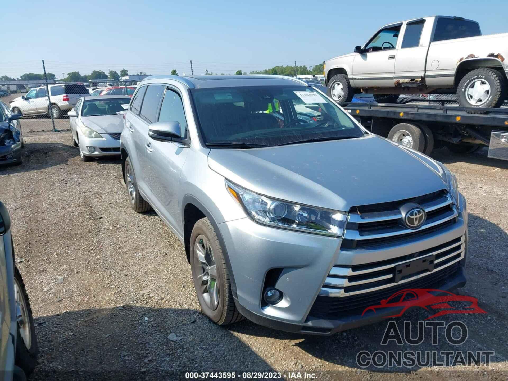 TOYOTA HIGHLANDER 2017 - 5TDDZRFH1HS396523