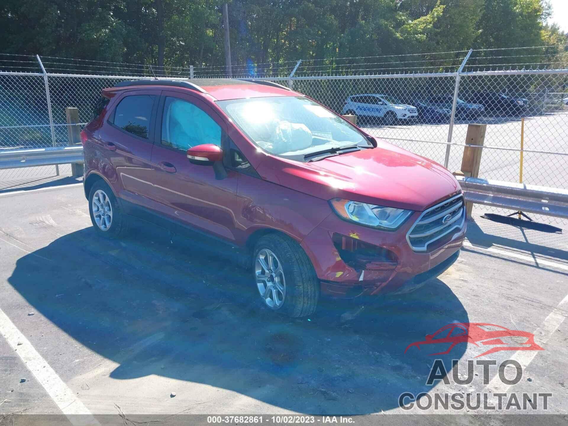 FORD ECOSPORT 2020 - MAJ6S3GL9LC341234