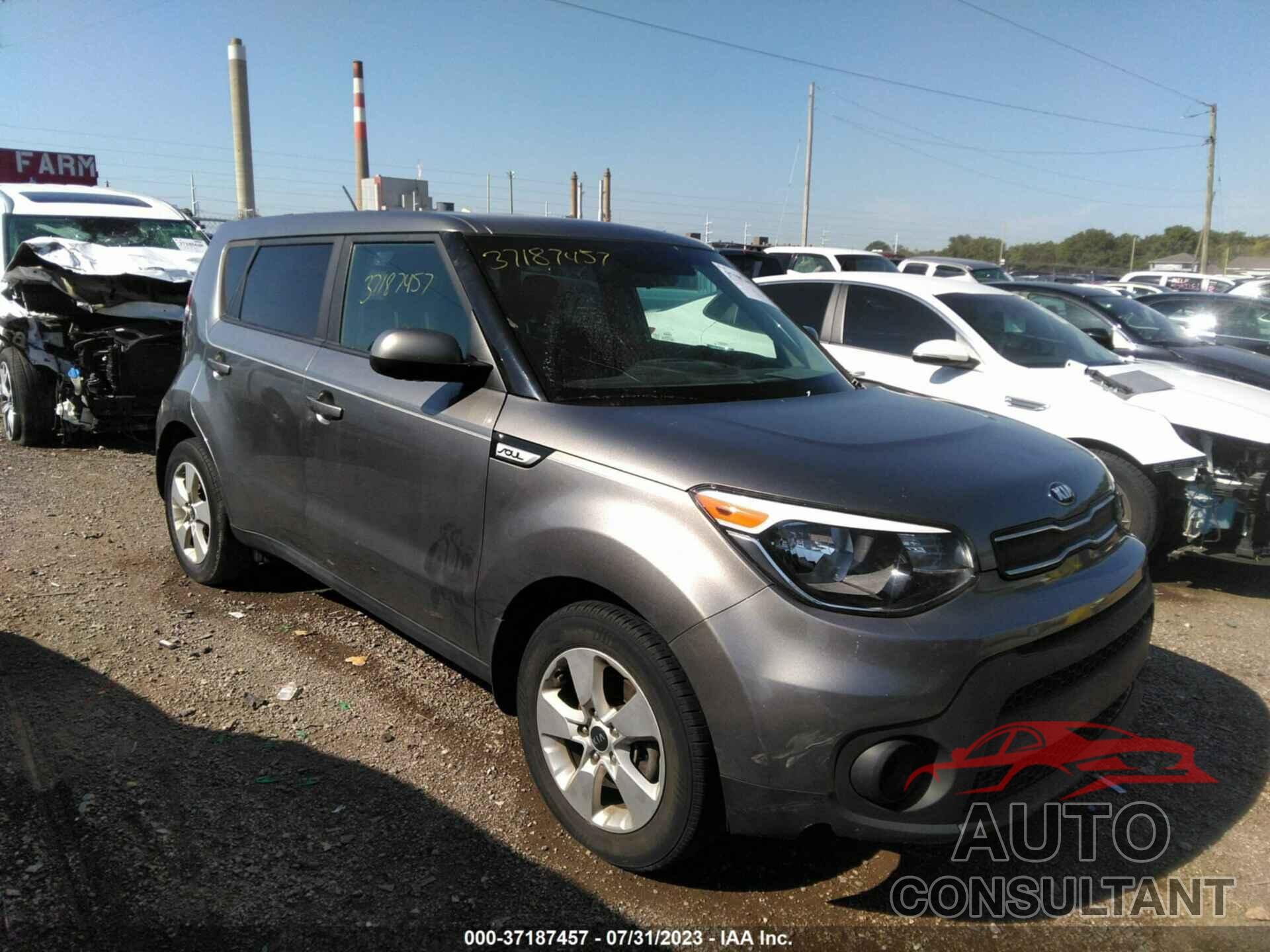 KIA SOUL 2019 - KNDJN2A22K7658656