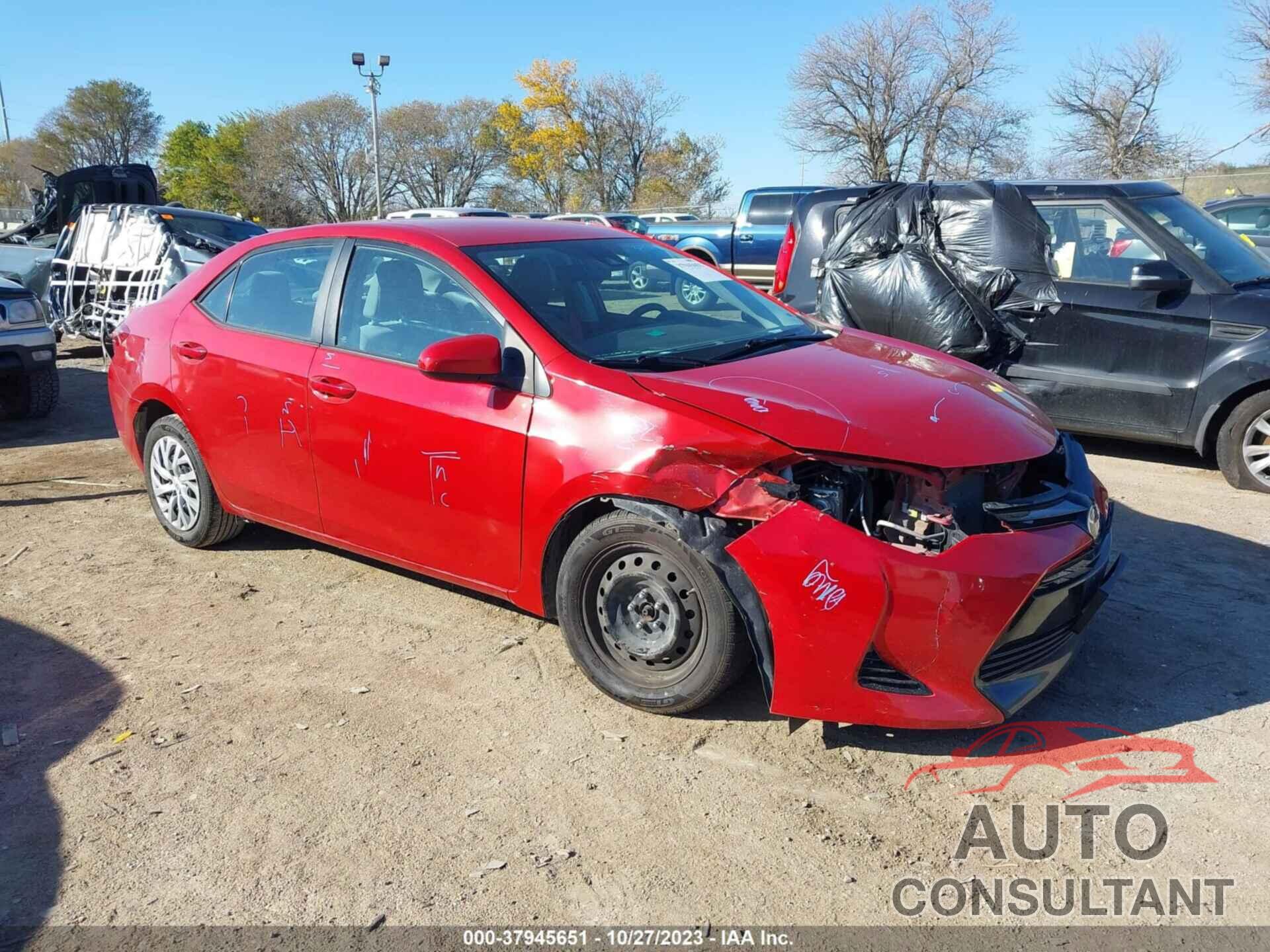 TOYOTA COROLLA 2017 - 5YFBURHE3HP625513