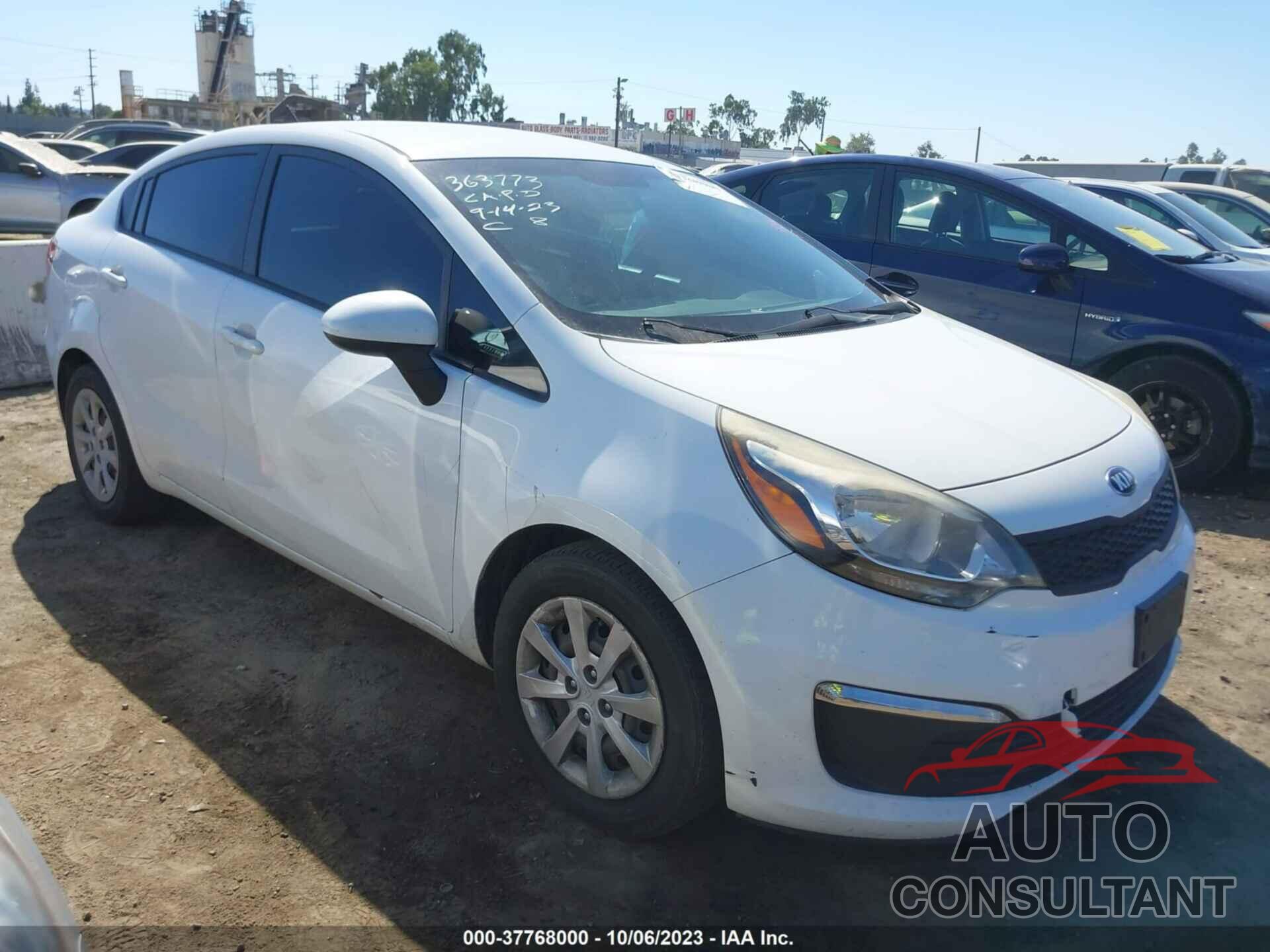 KIA RIO 2016 - KNADM4A31G6540306