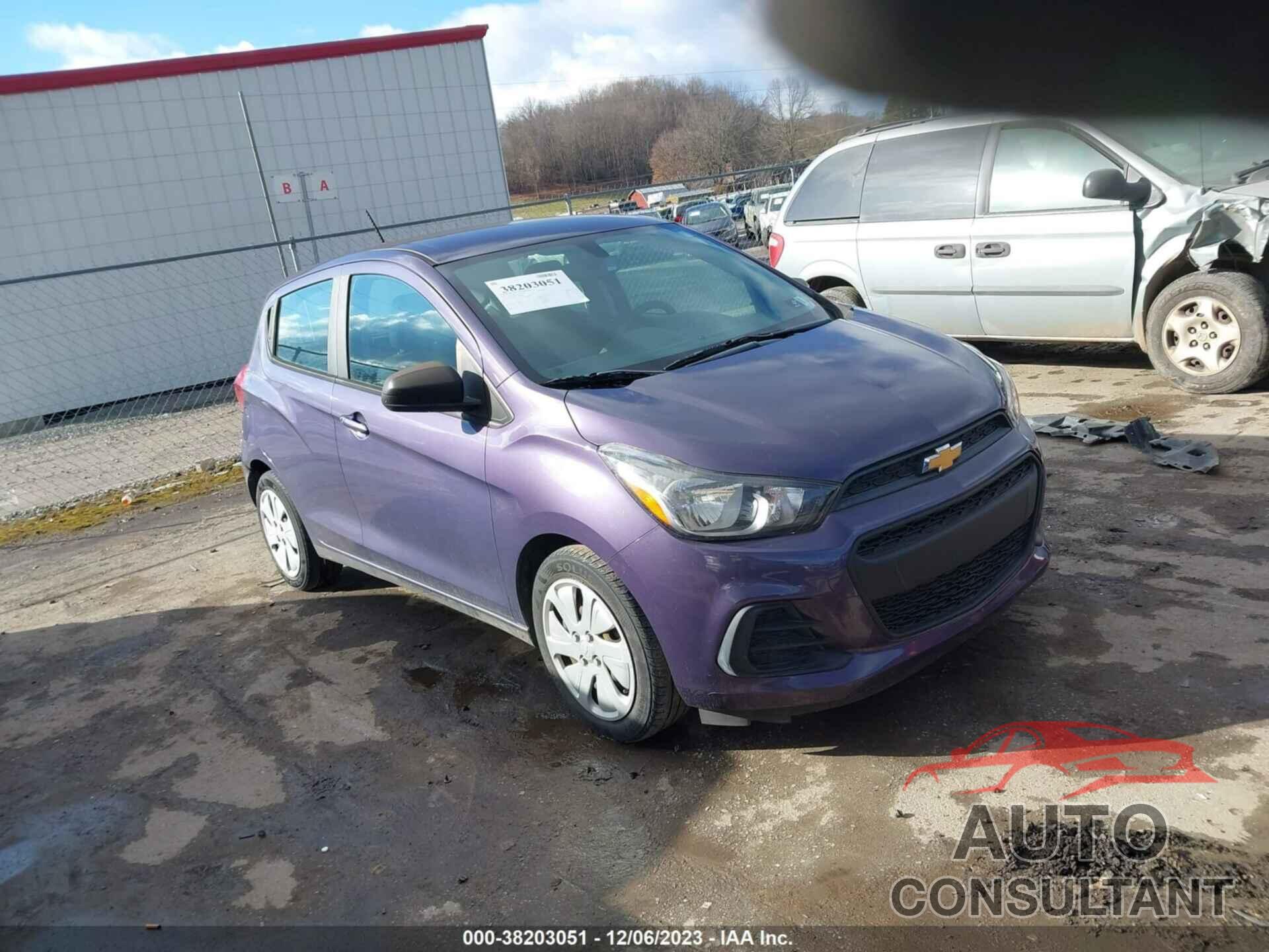 CHEVROLET SPARK 2017 - KL8CB6SA6HC808632