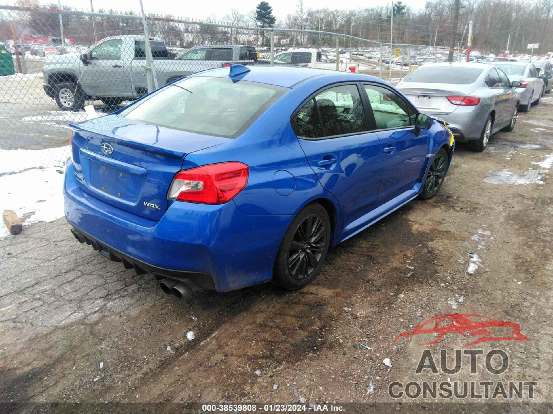 SUBARU WRX 2016 - JF1VA1F62G9813159