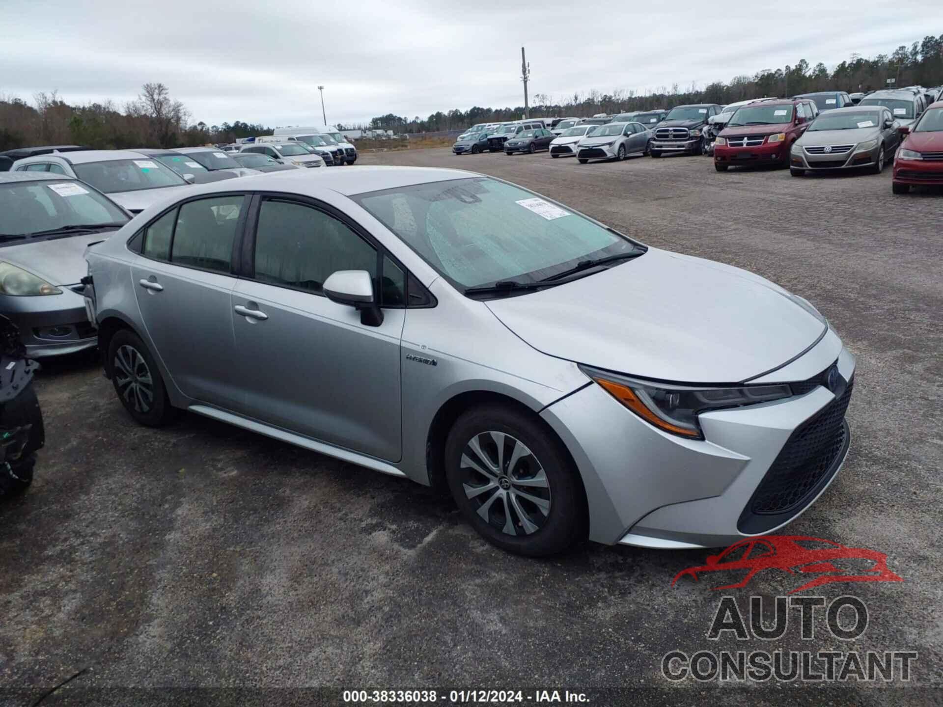 TOYOTA COROLLA 2020 - JTDEBRBE4LJ003706