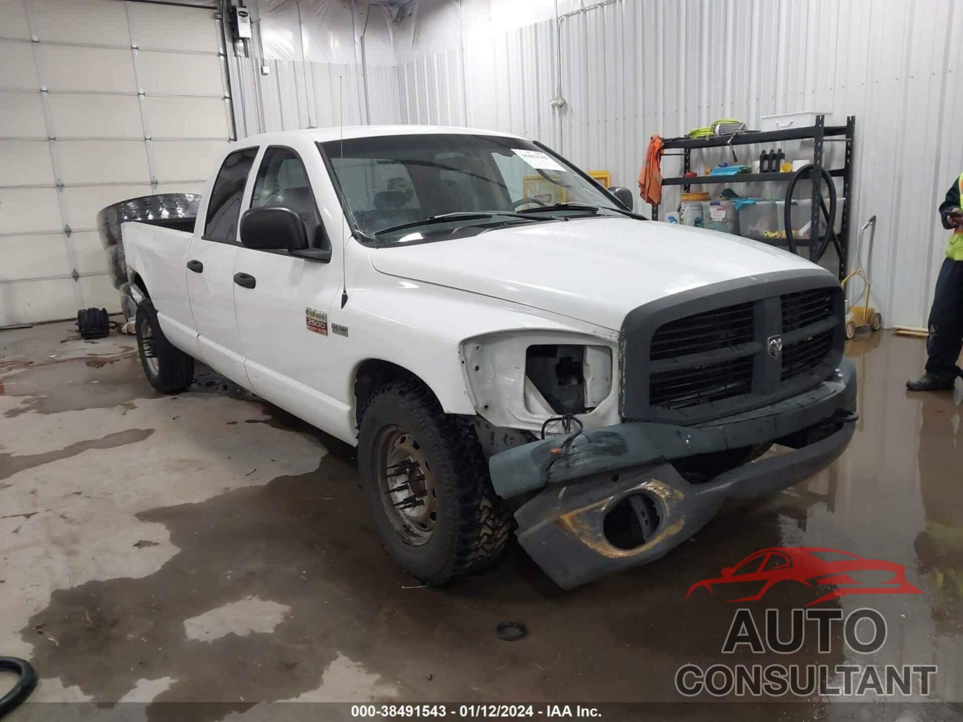 DODGE RAM 2500 2009 - 3D7KR28T59G501988