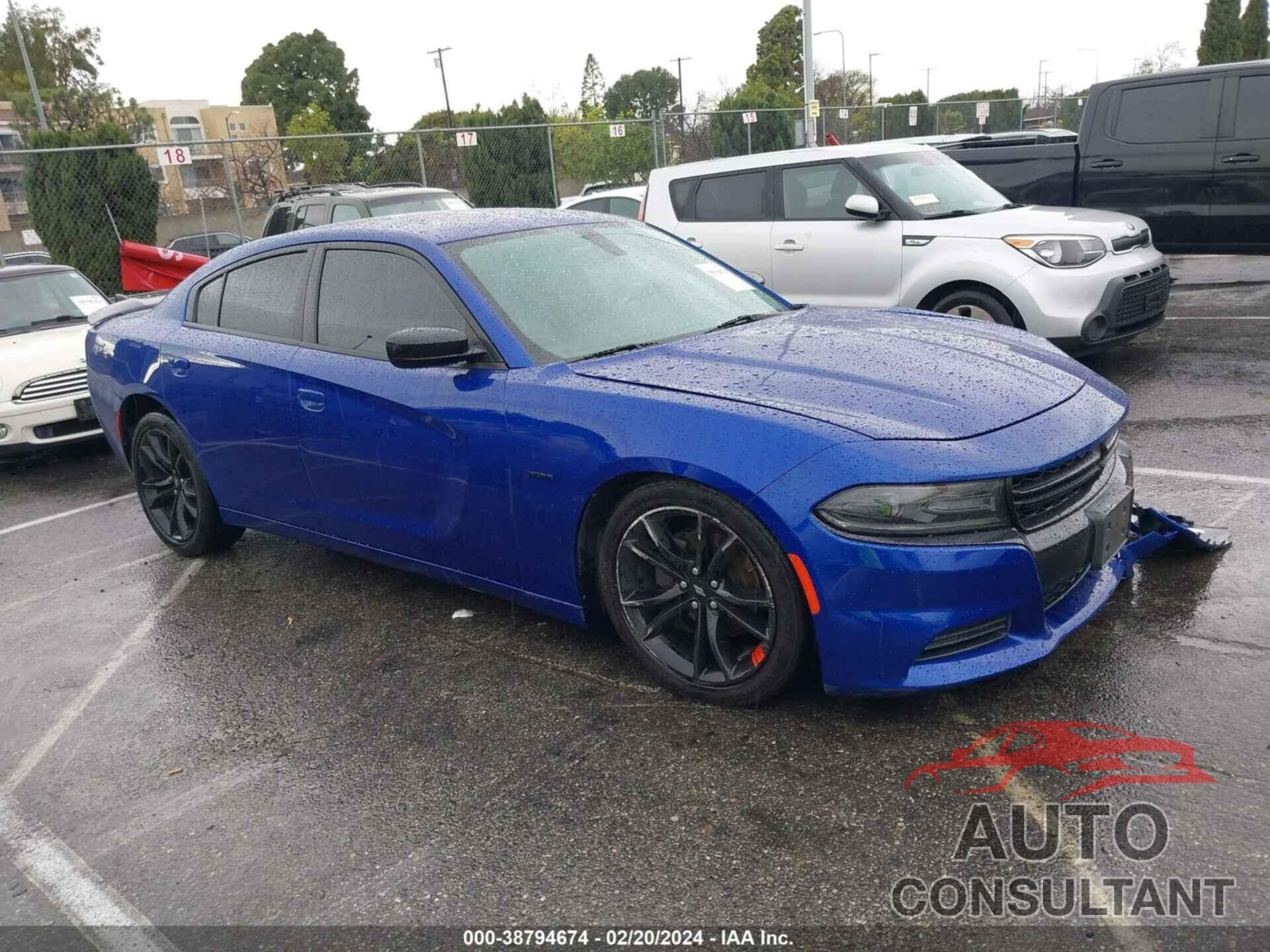DODGE CHARGER 2018 - 2C3CDXBGXJH196888
